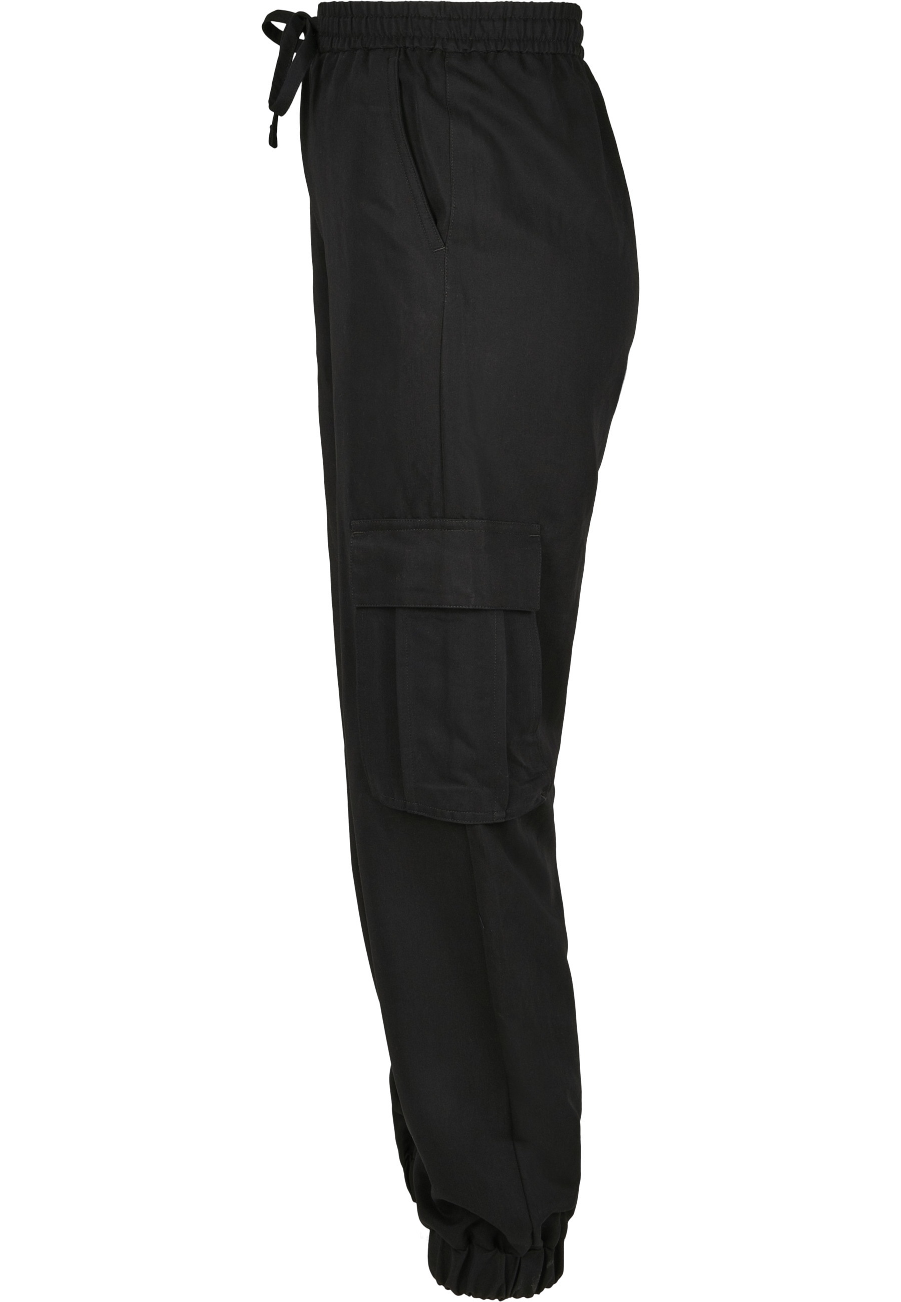 URBAN CLASSICS Cargohose »Urban Classics Damen Ladies Viscose Twill Cargo Pants«