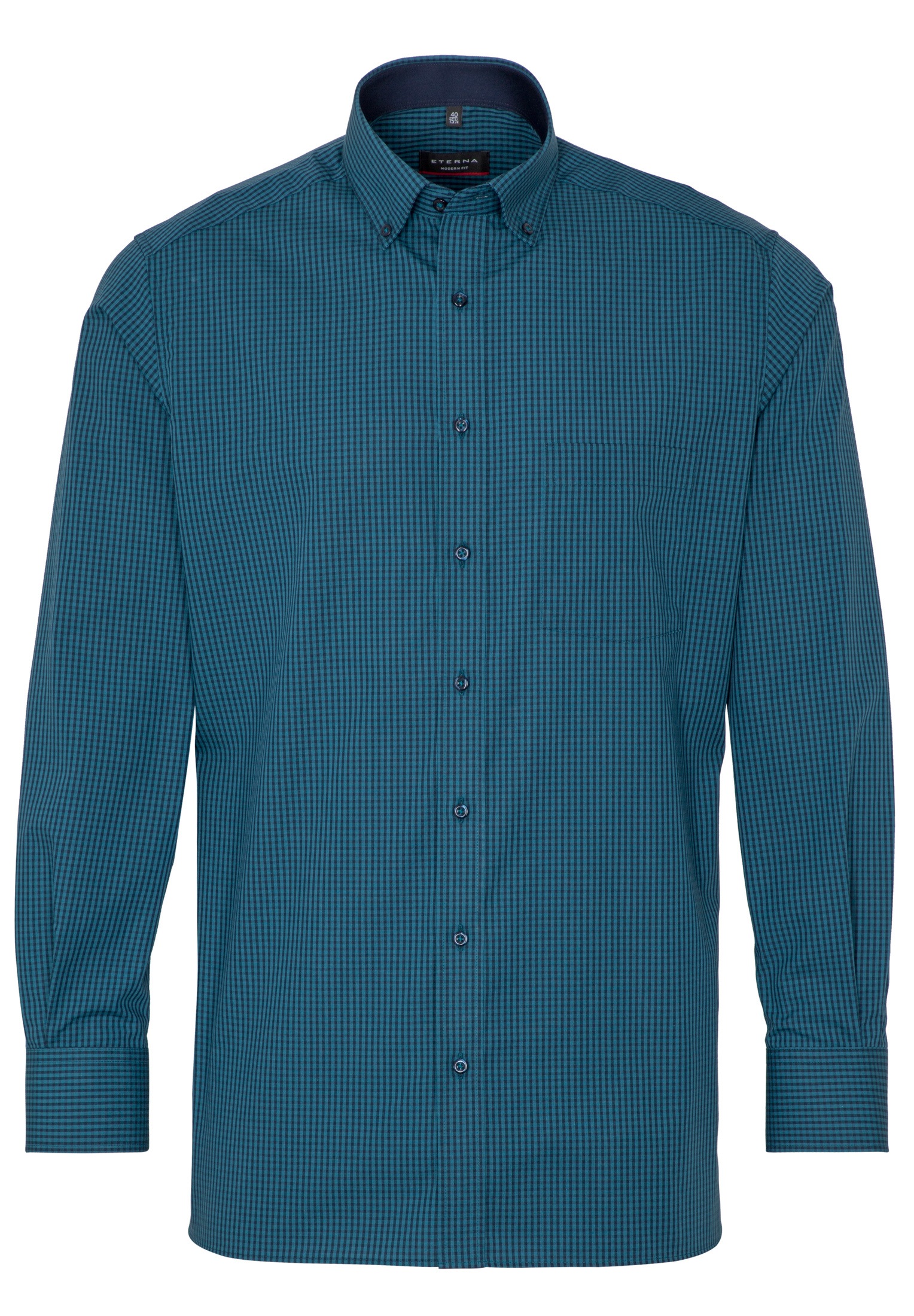 Eterna Langarmhemd »MODERN FIT«, NON IRON (bügelfrei)
