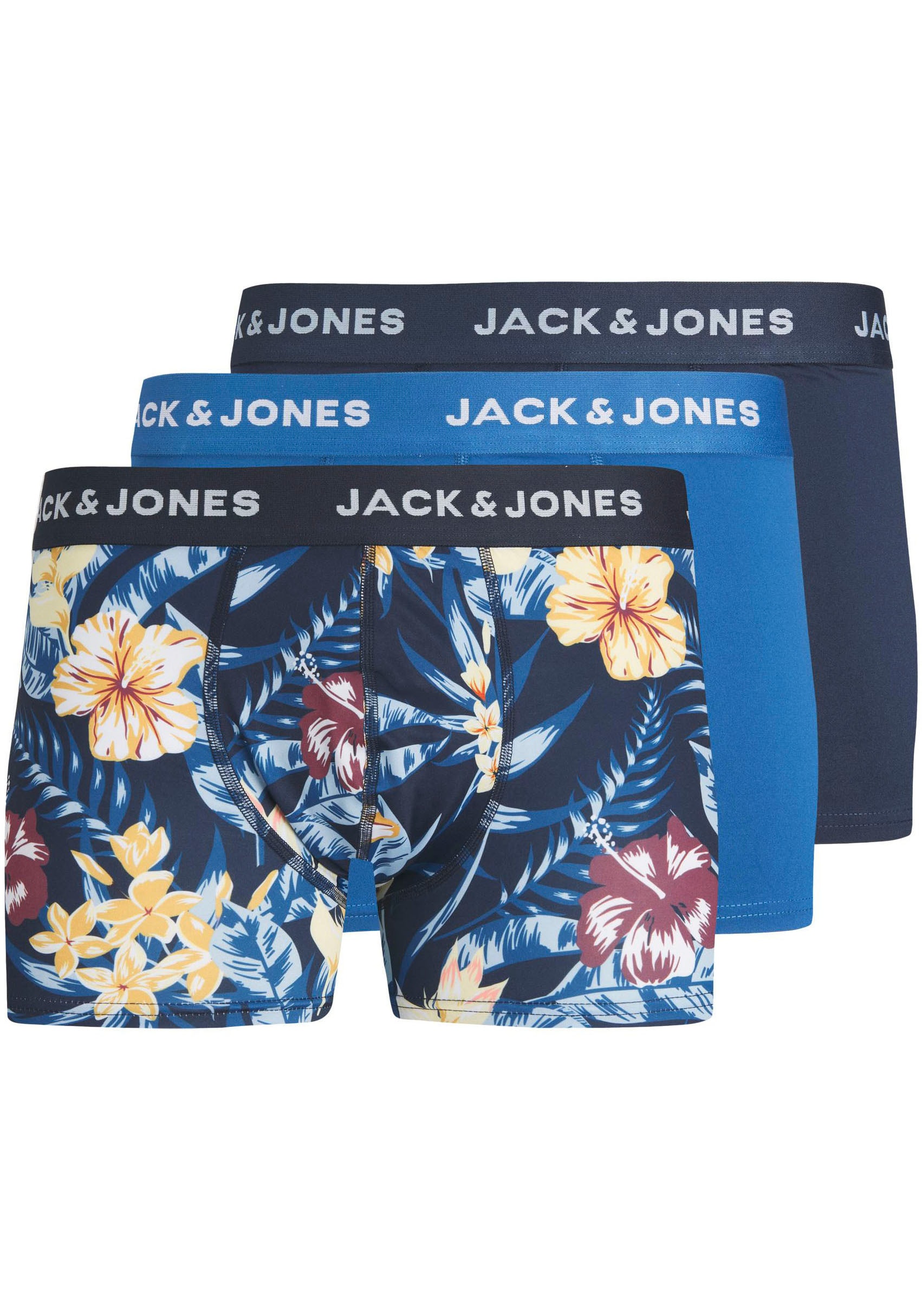 Jack & Jones Boxershorts "JJ JACFIESTA MICROFIBER TRUN", (Packung, 3 St.)