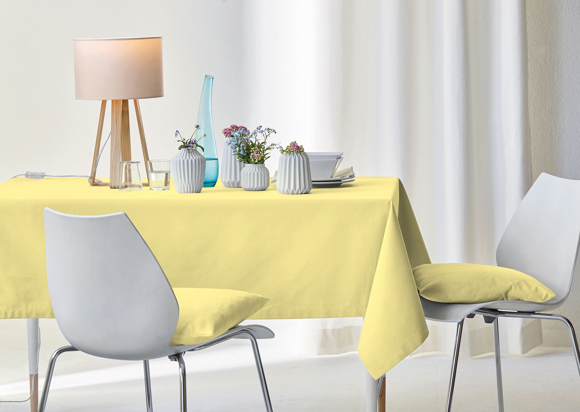 APELT Tischdecke "4362 Rips-Uni" UNI-BASIC günstig online kaufen