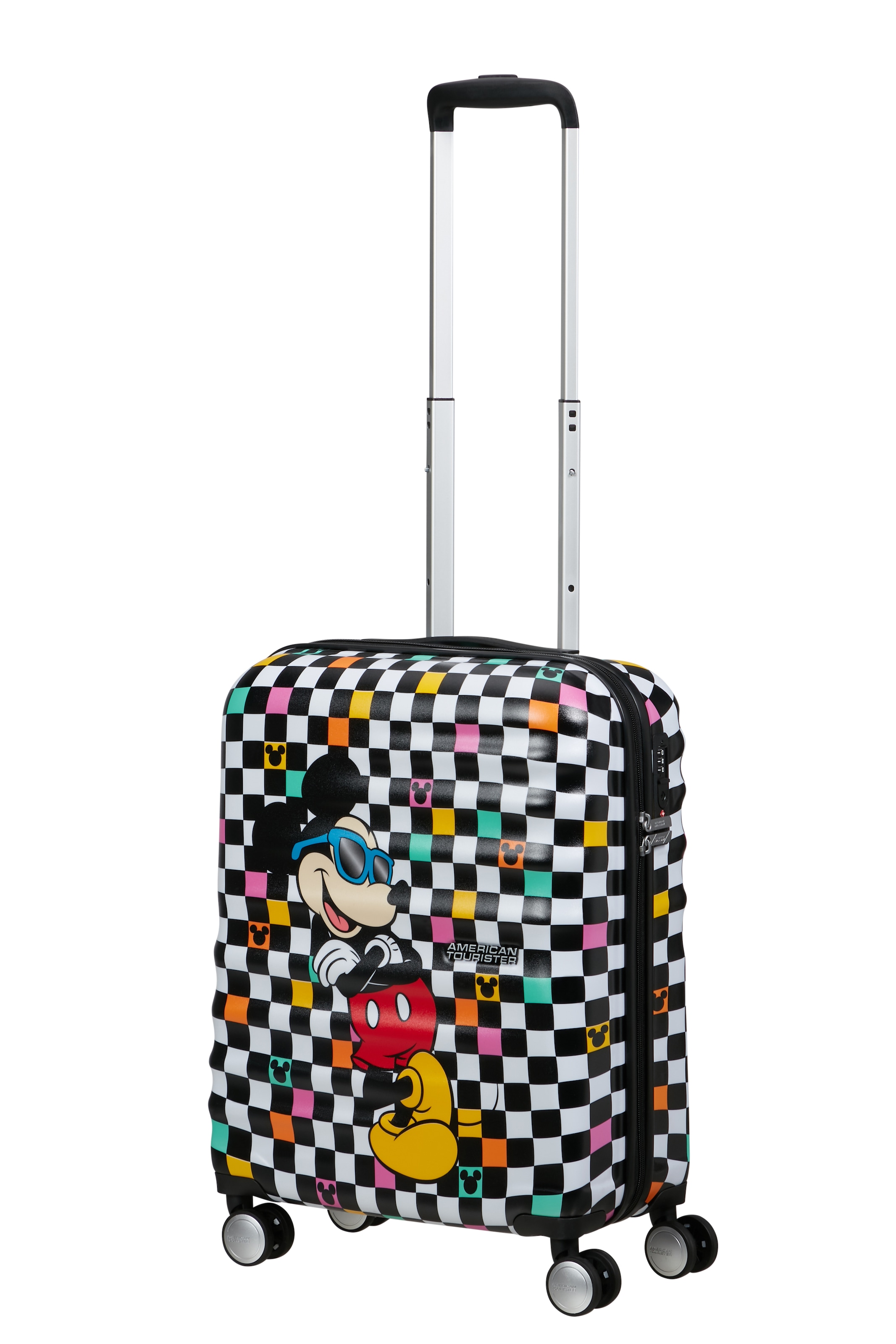 American Tourister® Hartschalen-Trolley »WAVEBREAKER DISNEY, verschiedene Motive«, 4 Rollen, Reisekoffer Reisegepäck