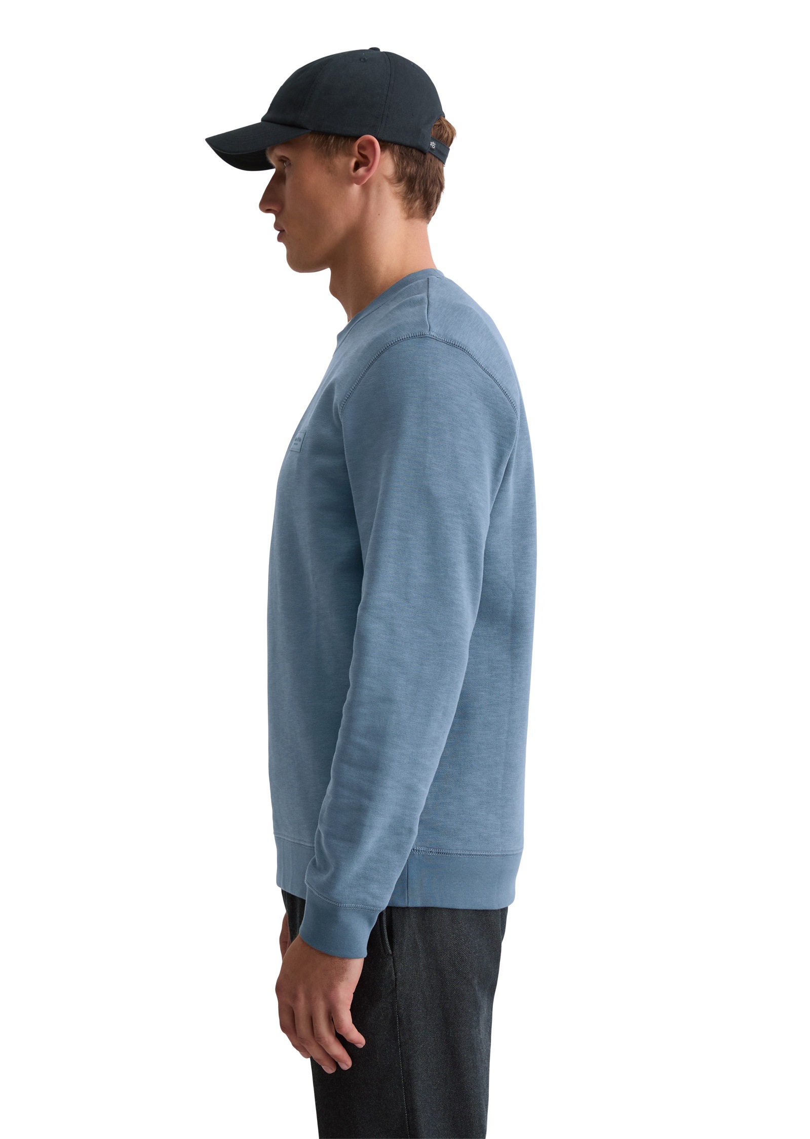 Marc OPolo Sweatshirt "aus weichem Bio-Baumwoll-Sweat" günstig online kaufen