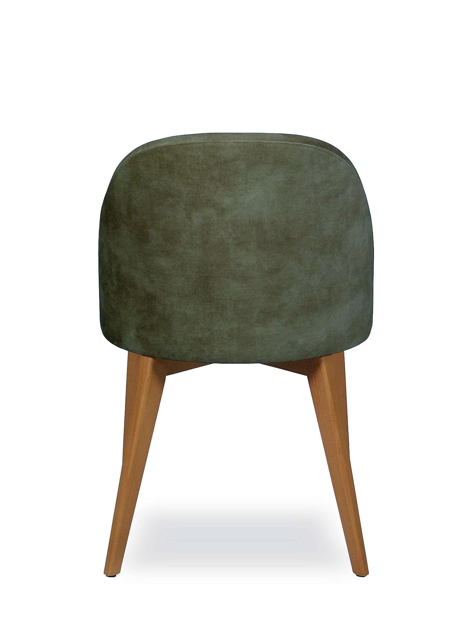 Home affaire 4-Fußstuhl »NUVOLA Stuhl,Armstuhl,Made in Italy,Massivholz,Samt,24 Farbvarianten« () 1 Stk.Esszimmerstuhl,schmutzabweisender Velours mit Wolkeneffekt
