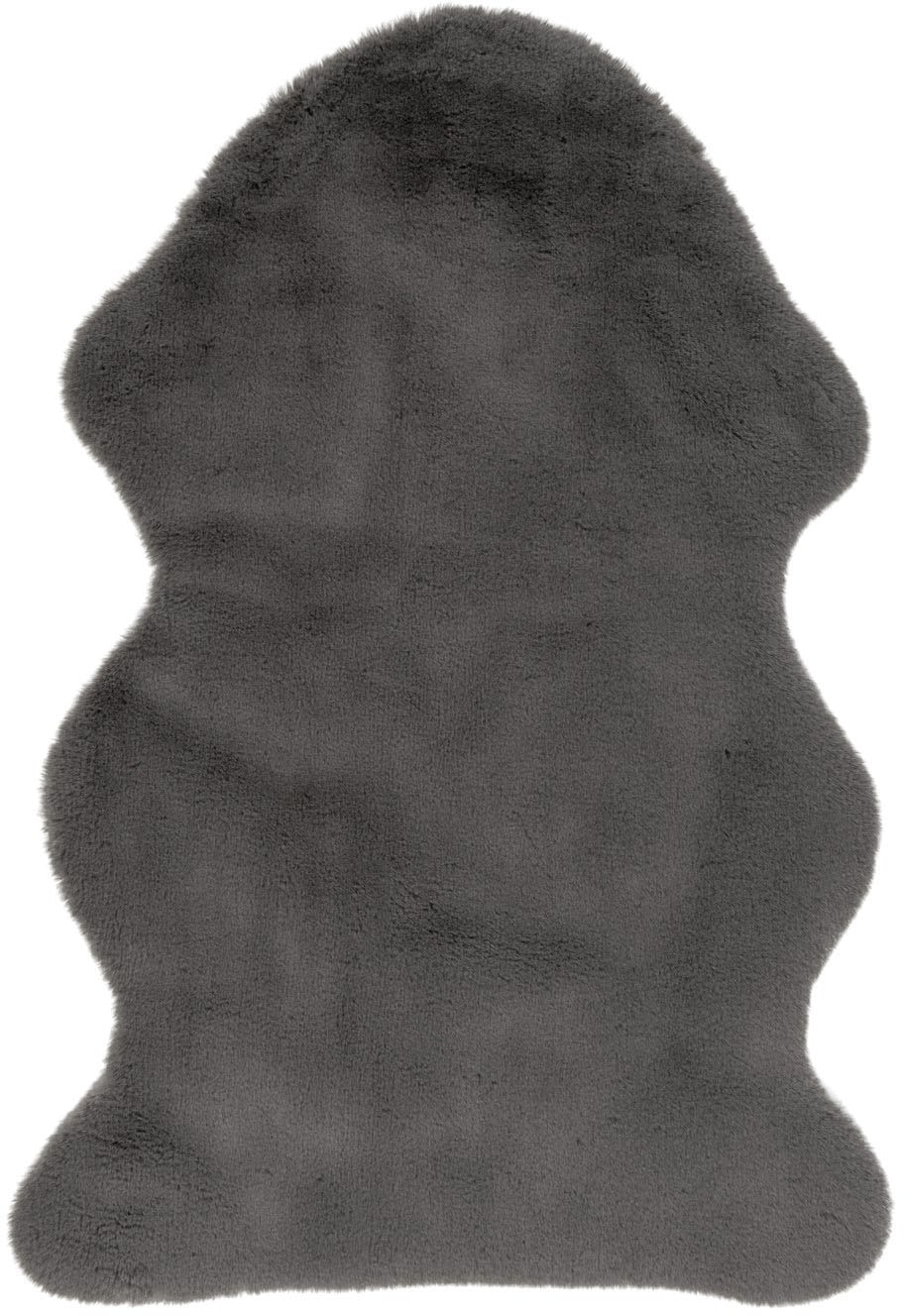 Kayoom Hochflor-Teppich "Cosy Sheepskin 525" tierfellförmig 25 mm Höhe Fell Kannichen Haptik, weich kuschelig