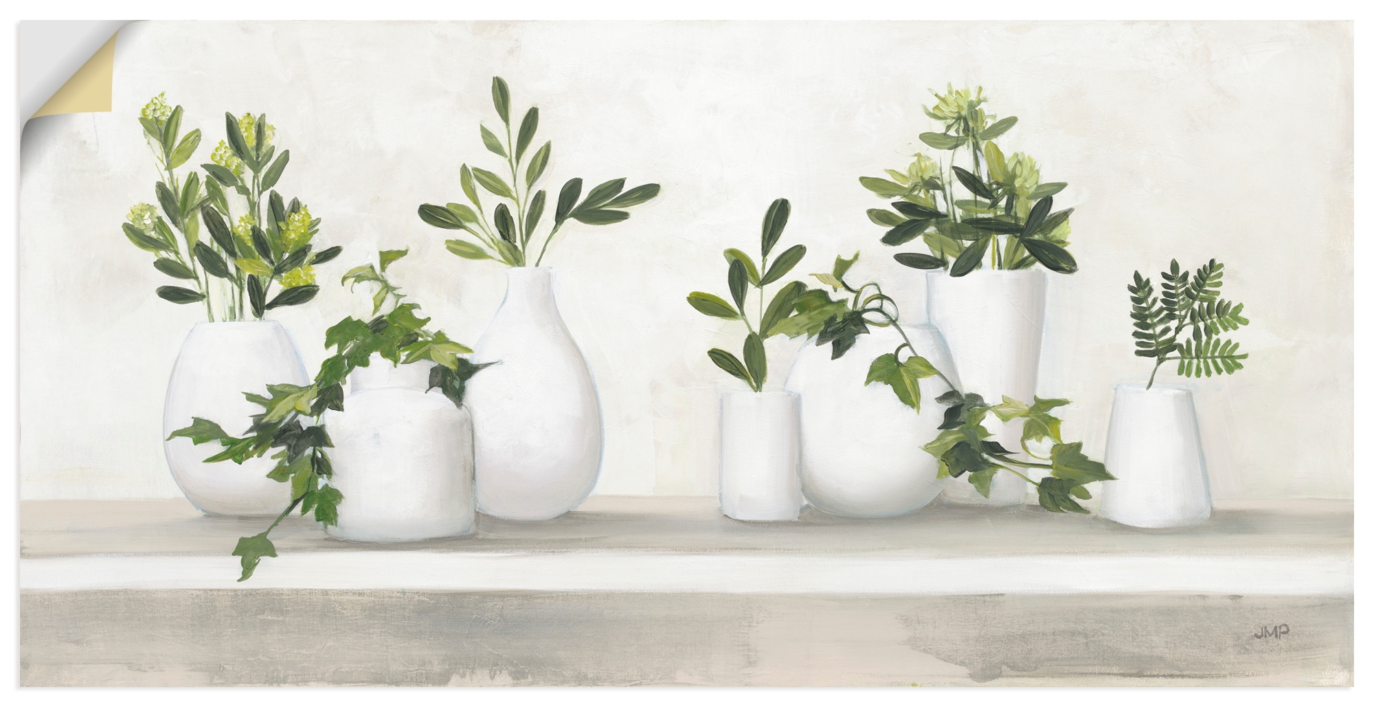 Artland Wandbild "Plant Life" Vasen & Töpfe 1 Stk. tlg. als Alubild, Leinwandbild, Poster, Wandaufkleber in verschied. Größen