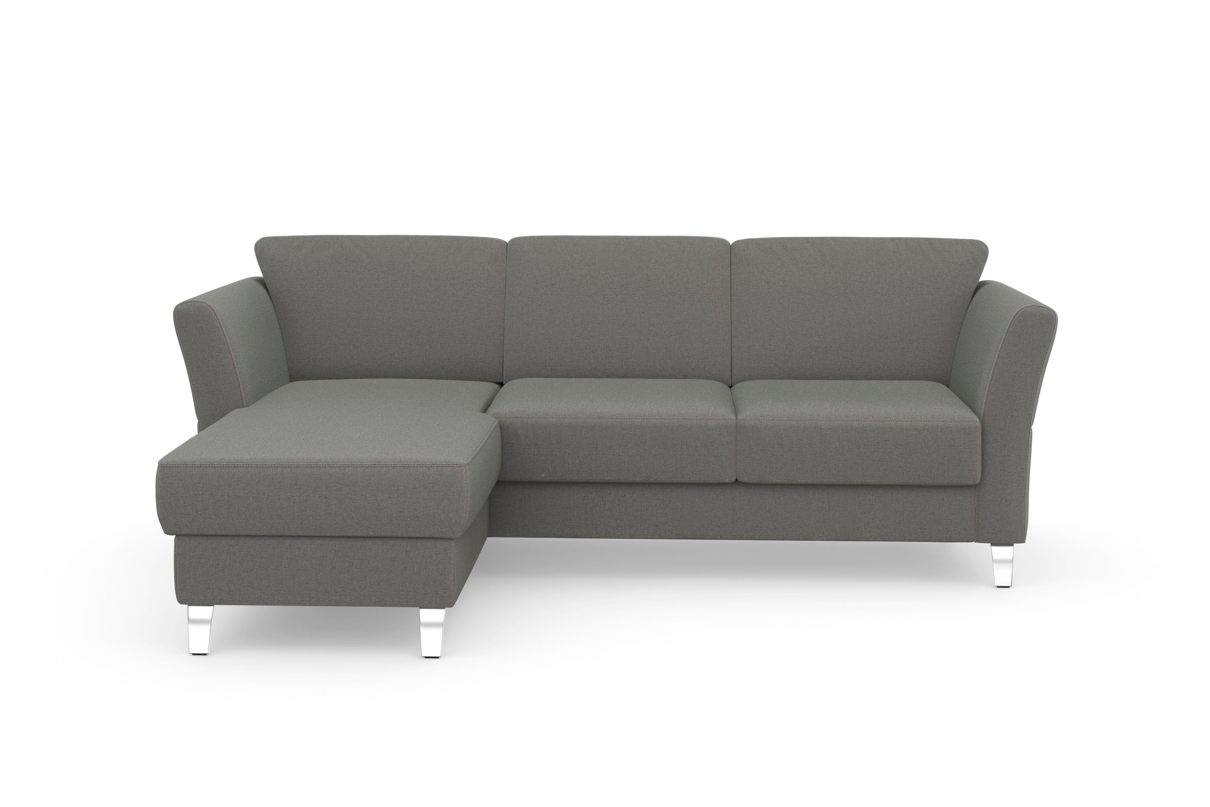 sit&more Ecksofa "Visby L-Form" wahlweise mit Bettfunktion und Bettkasten, günstig online kaufen