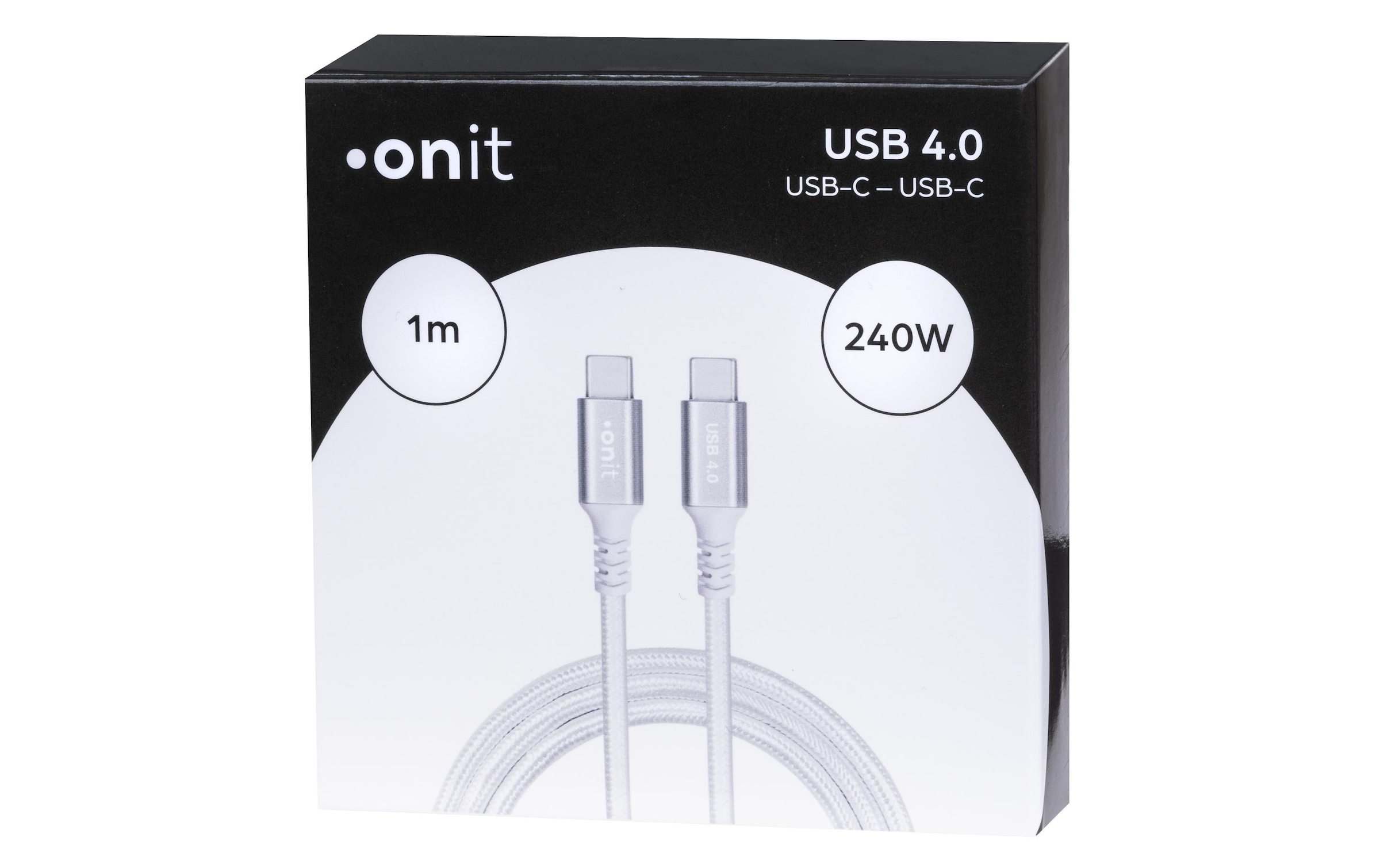 onit USB-Kabel »Premium USB C - USB C 1 m« 100 cm