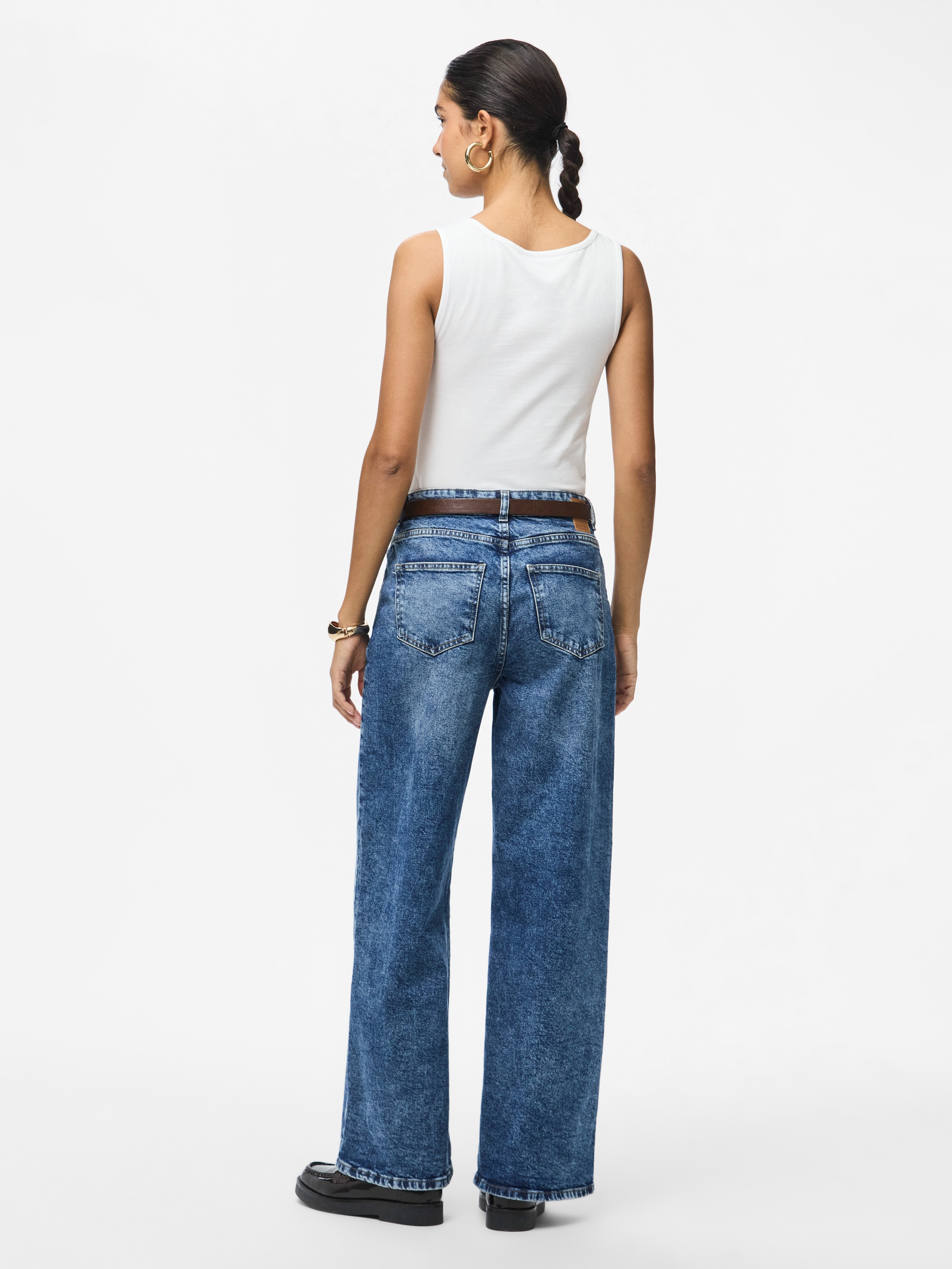 pieces Tanktop »PCAMELIA TANK TOP 2-PACK JRS NOOS BC« 2er-Pack,  mit klassischen Farben