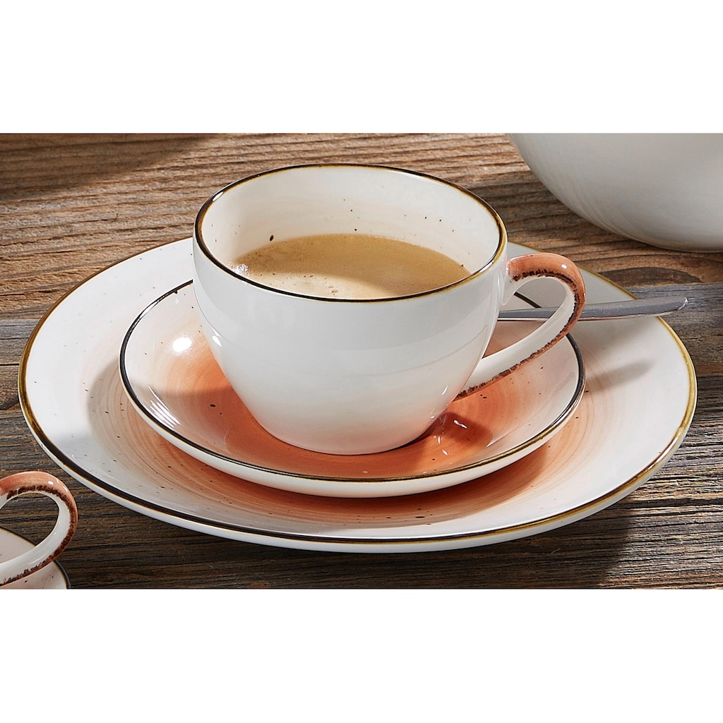 Ritzenhoff & Breker Kaffeeservice »Geschirr-Set, Service COSMO«, (Set, 12 tlg.), 12 Teile, für 4 Personen