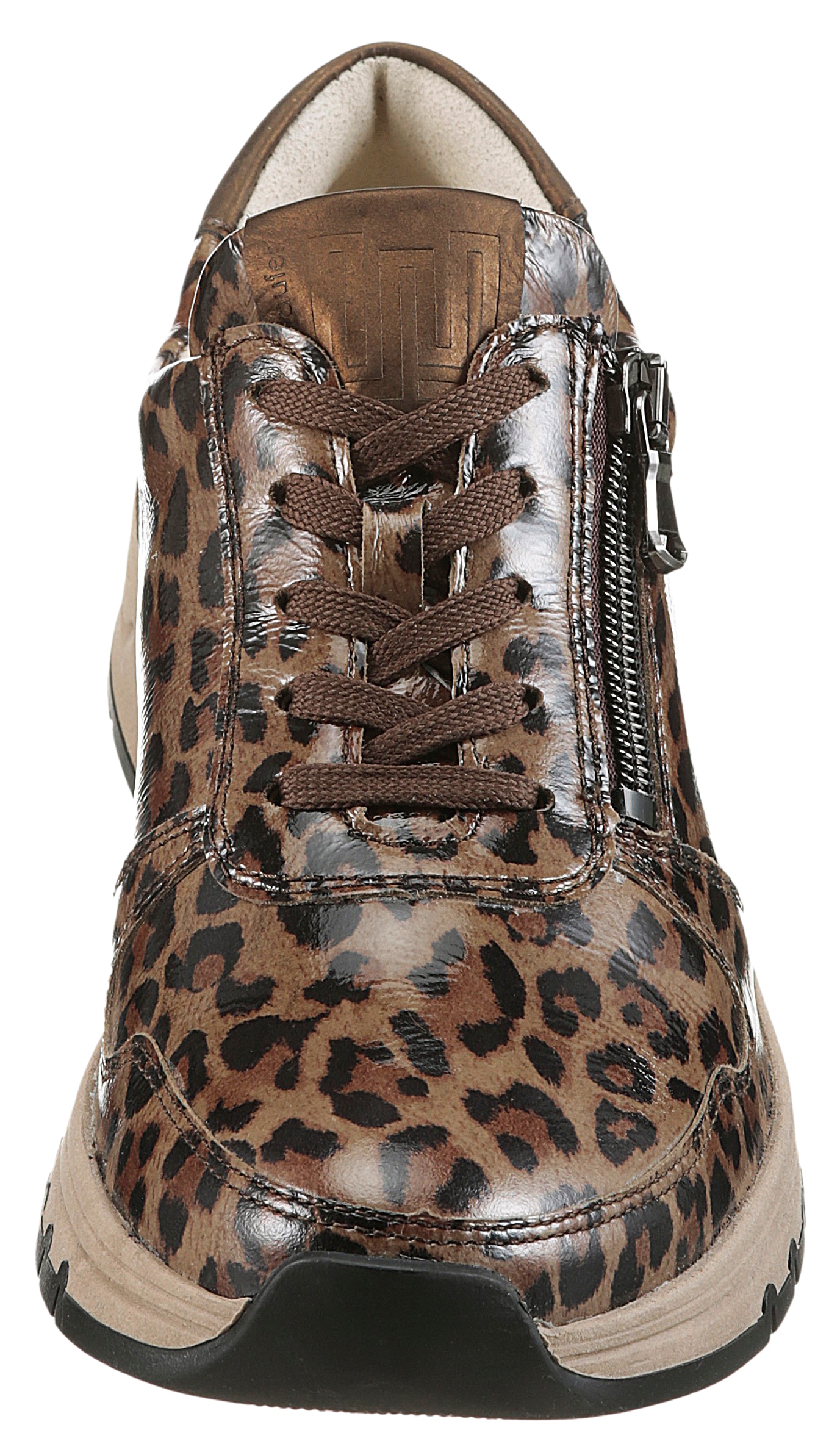 Waldläufer Keilsneaker »H-APRIL«  Bequemschuh, Halbschuh, Schnürschuh im Leo-Look