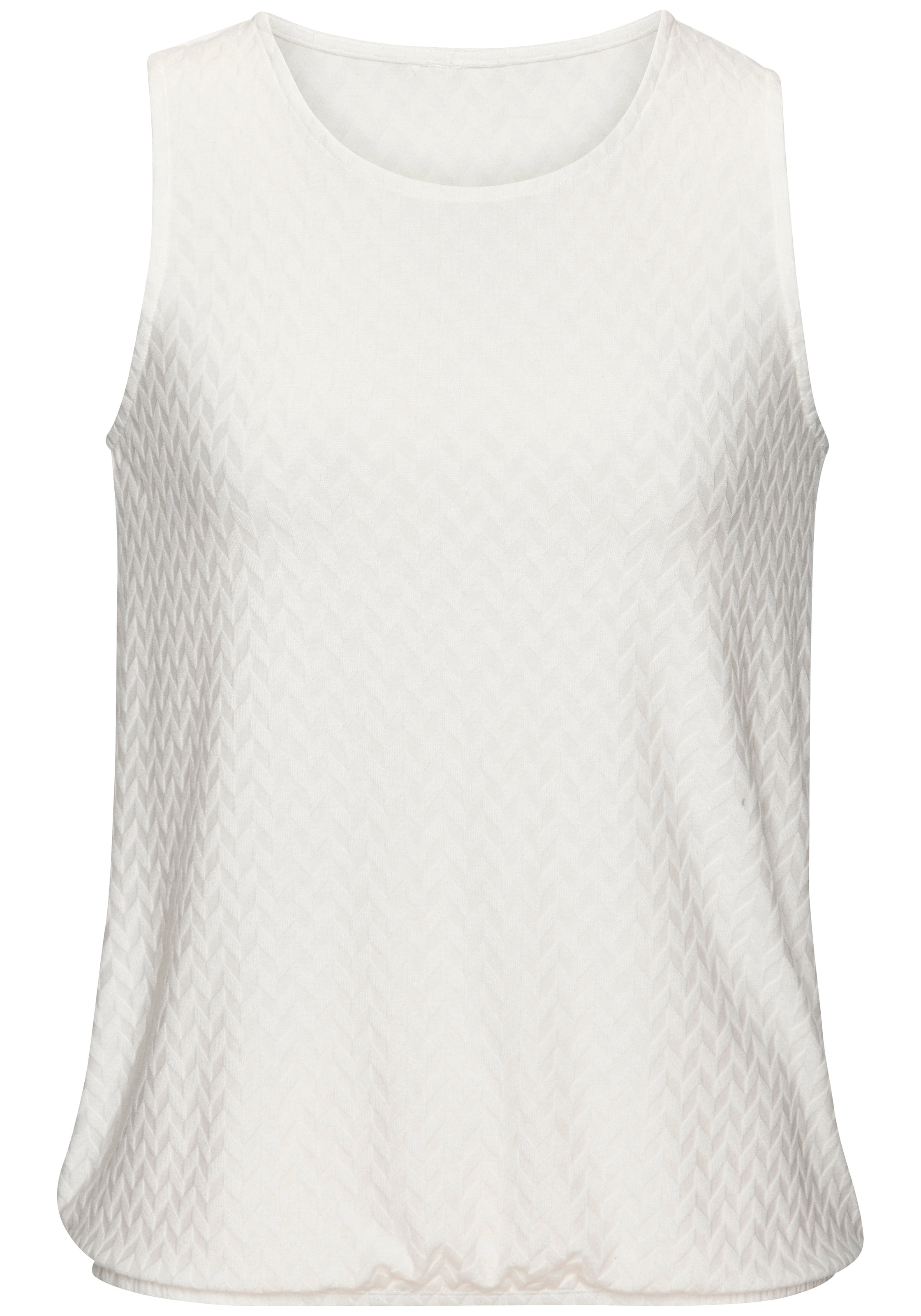 Vivance Shirttop »mit modischem Jacquard-Muster«, (Packung), aus hochwertiger Qualität mit Viskose