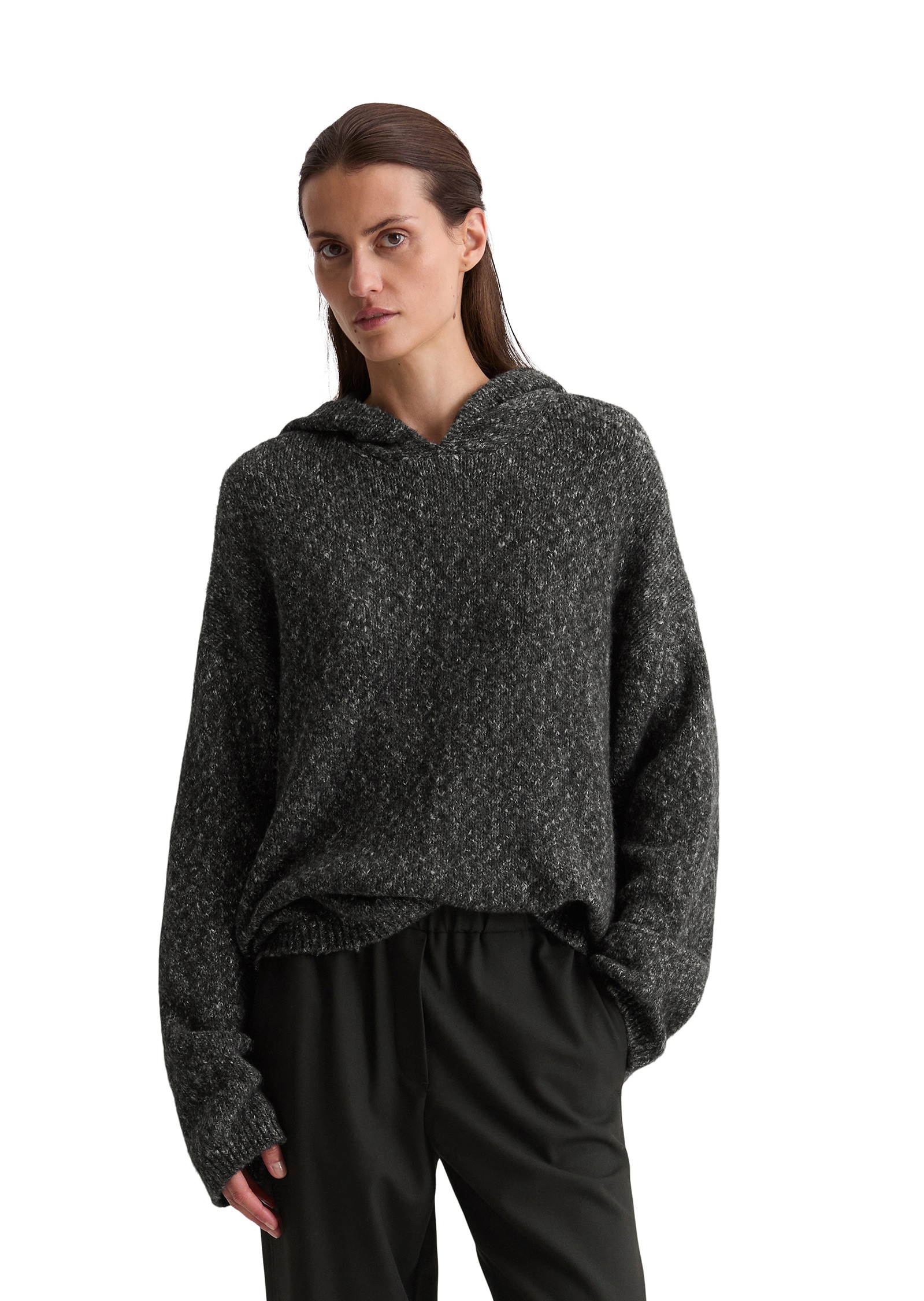 Marc OPolo Strickpullover "aus Bio-Baumwolle-Alpaka-Schurwolle-Mix" günstig online kaufen