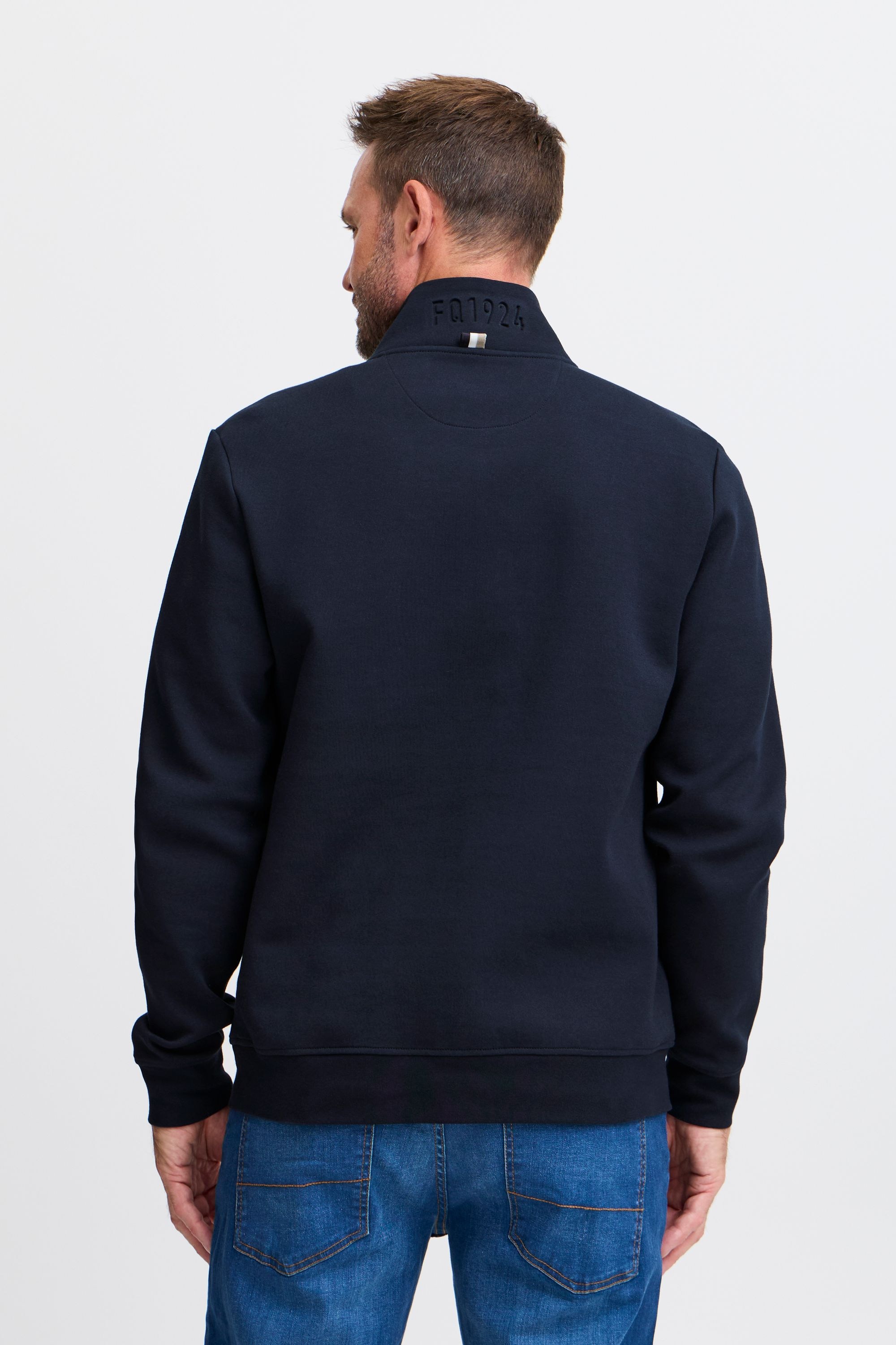 FQ1924 Troyer »Troyer FQWILLIAM zipneck sweatshirt«