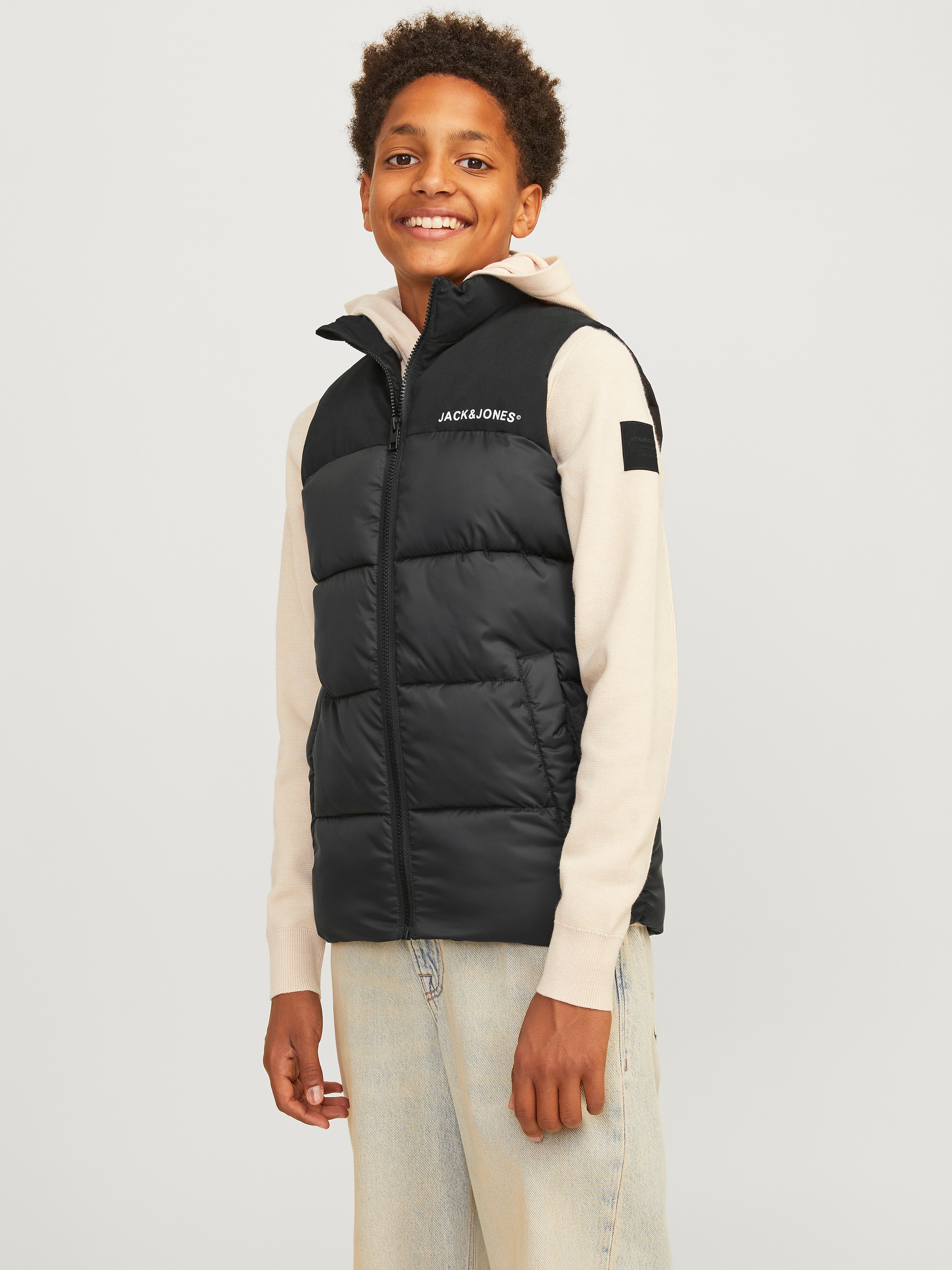 Jack & Jones Junior Kurzweste »JJMOON BODYWARMER STAND COLLAR JNR«