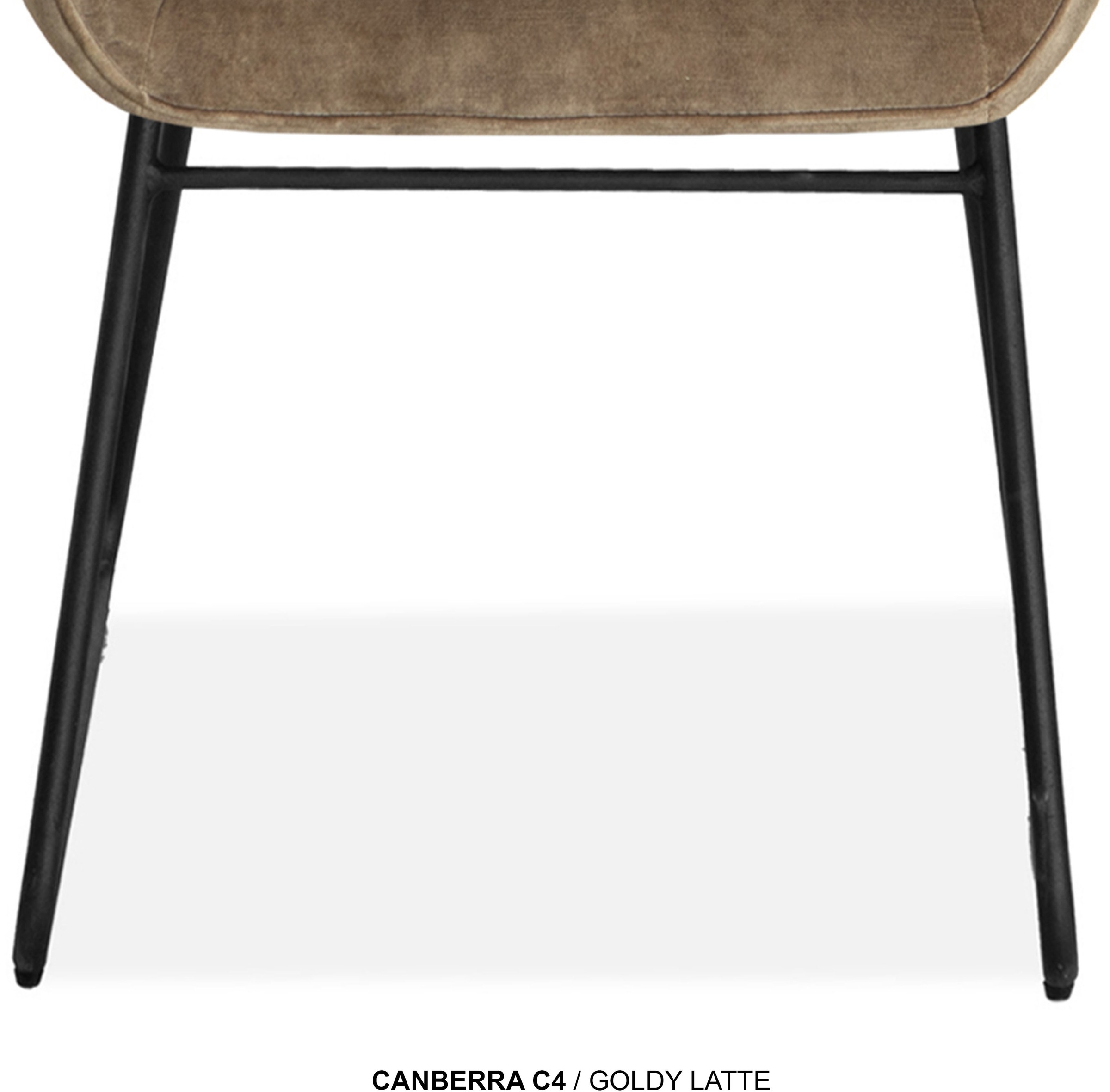 OMG Design Esszimmerstuhl »Canberra« (Set) 1 Stk.Esszimmerstuhl, pflegeleichter Samtvelour Bezug