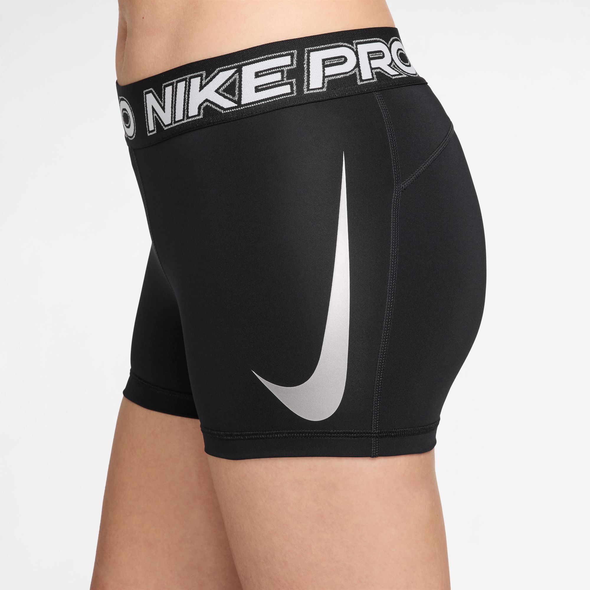 Nike Trainingstights »W NP 365 MR 3IN SHORT TT GRX«  sportlicher Stil