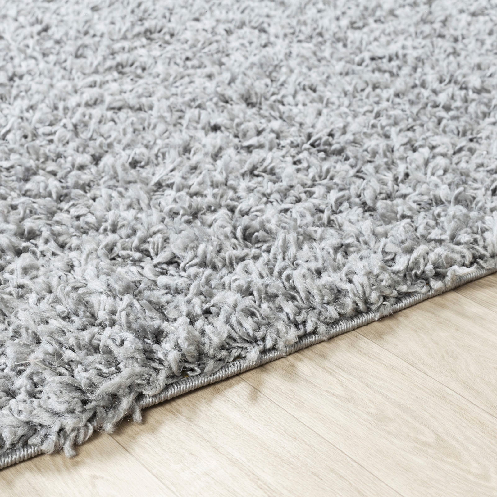 Livabliss Hochflor-Teppich »BORACAY«, rechteckig, 37 mm Höhe, Flauschig, Langflor, Weich, Wohnzimmer Flurteppich, Grau