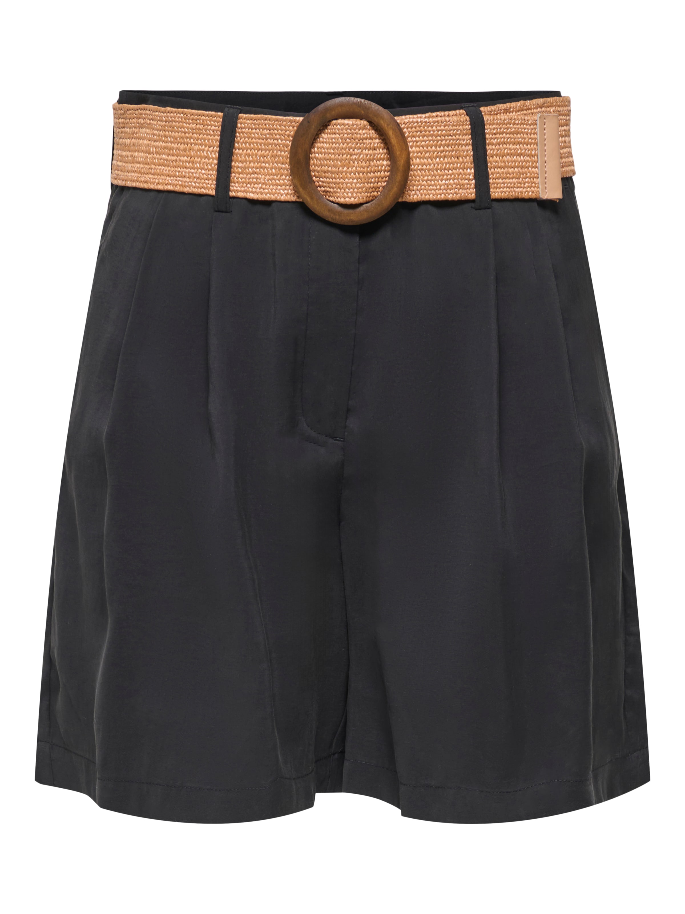 Only Shorts "Onlibiza Hw Belt Shorts Pnt" Materialmix, Regular Fit, High Waist