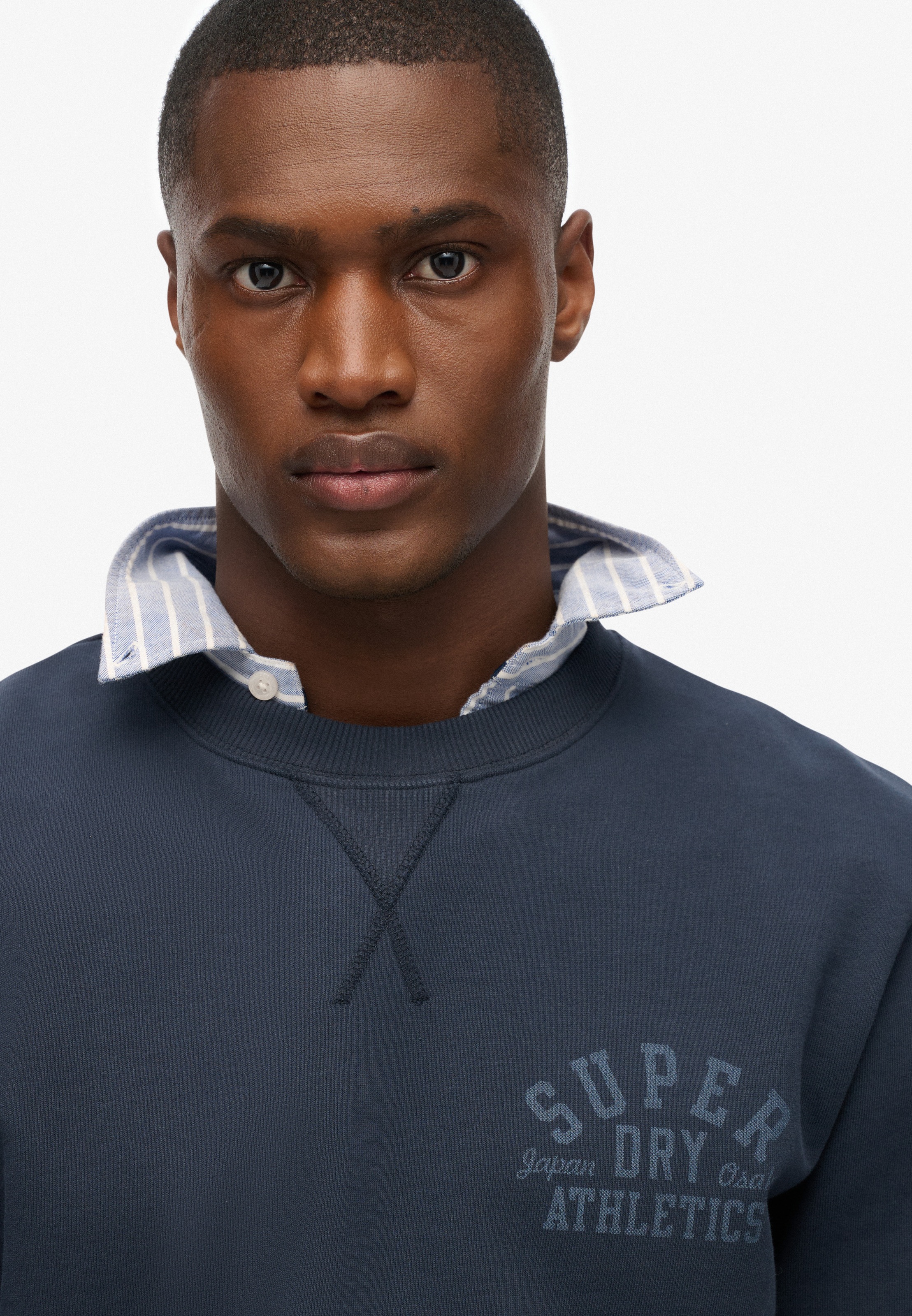 Superdry pour homme. M2014090A Maillot bleu athlétique (XXL), Casuel, Coton 2