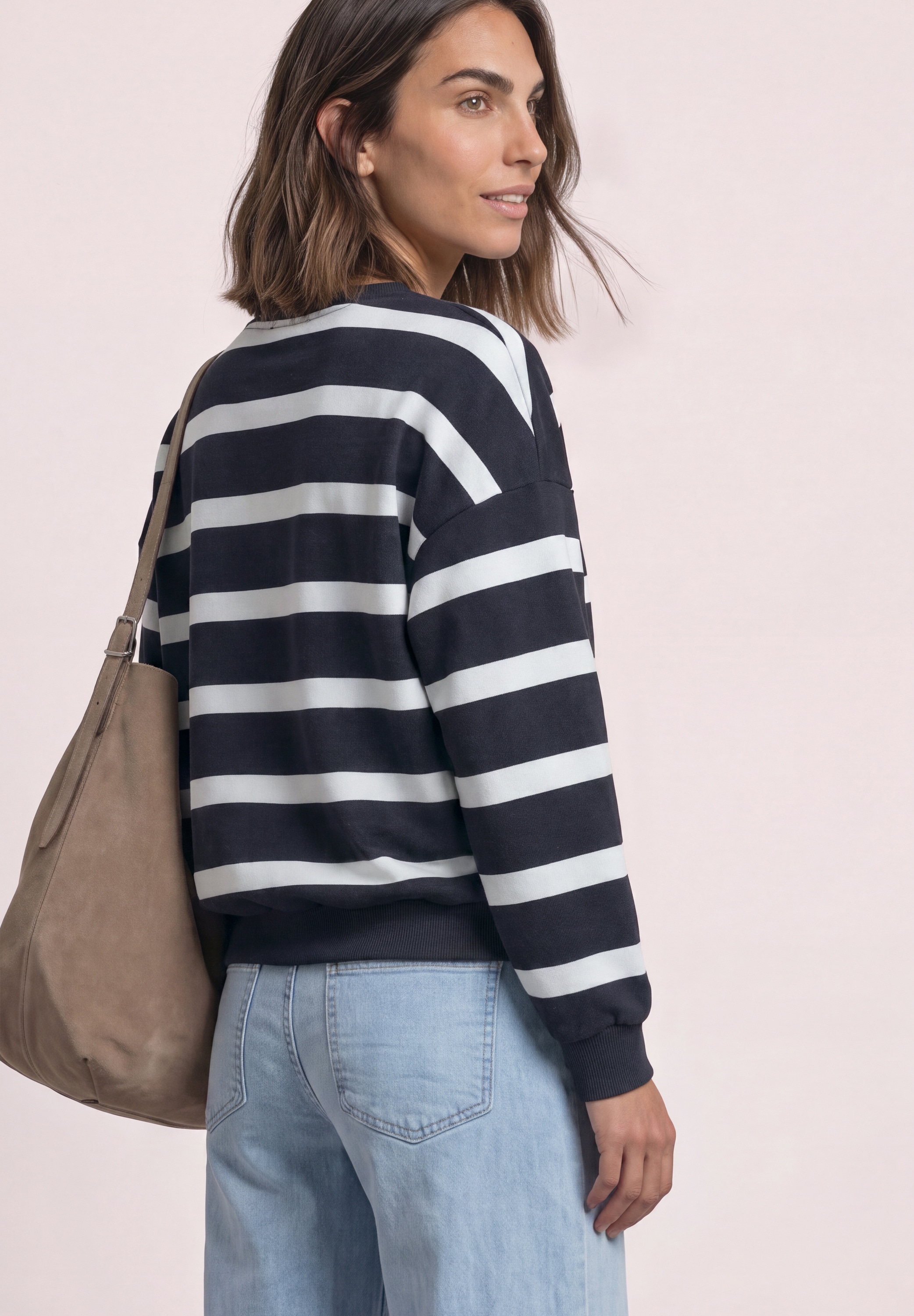 STREET ONE Sweatshirt , im Streifen-Design
