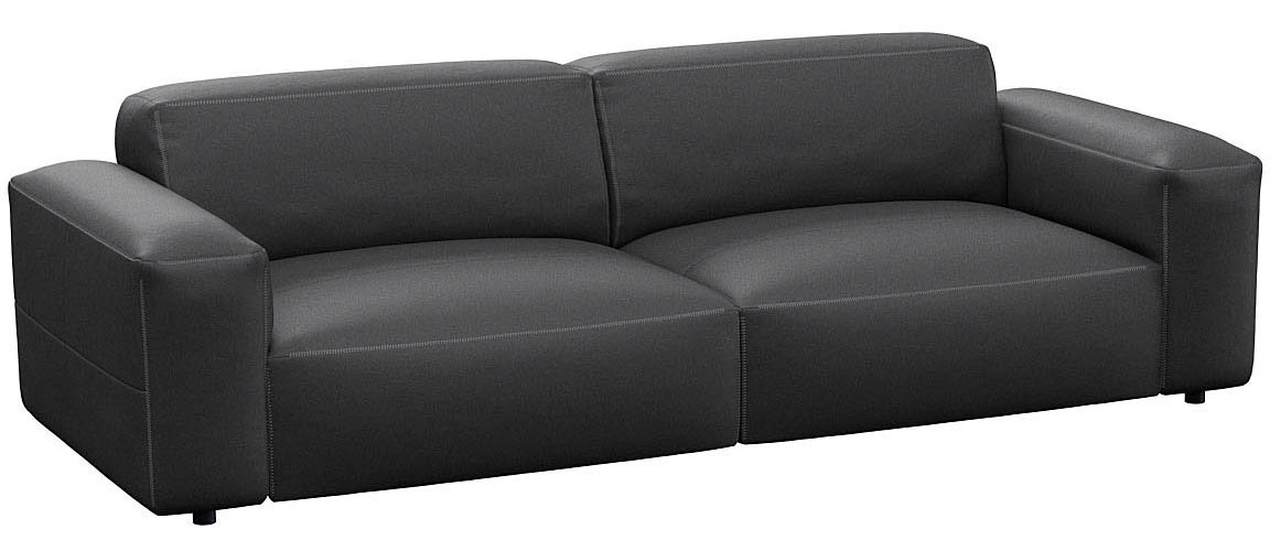 FLEXLUX 3-Sitzer »Lucera Sofa, super bequem durch hochwertigen Sitzaufbau mit Kaltschaum«, modern & anschmiegsam, Designsofa