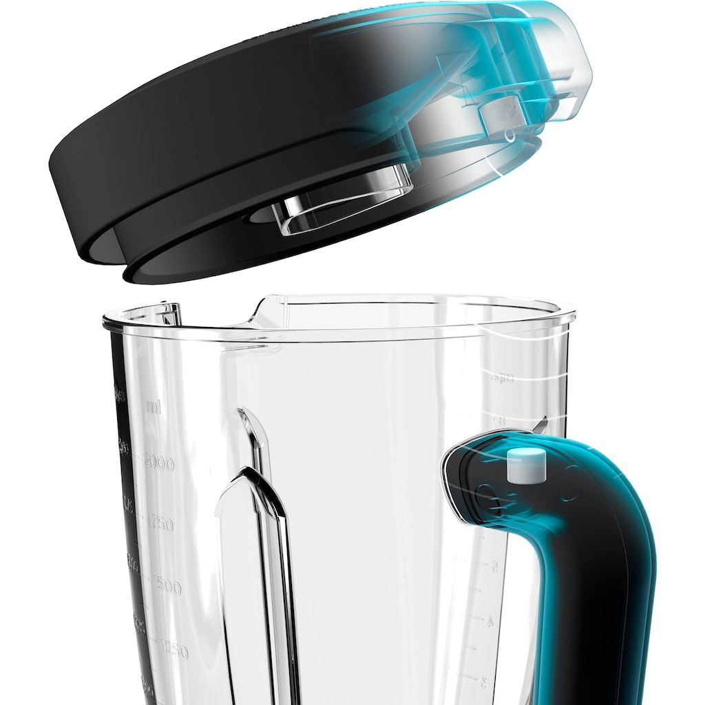 NOVIS Standmixer »ProBlender 880L schwarz«, 1400 W