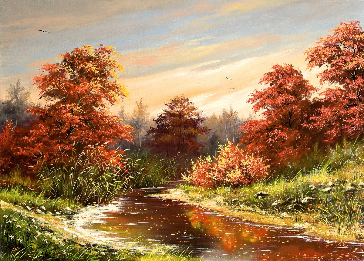 Papermoon "Herbstlandschaft"