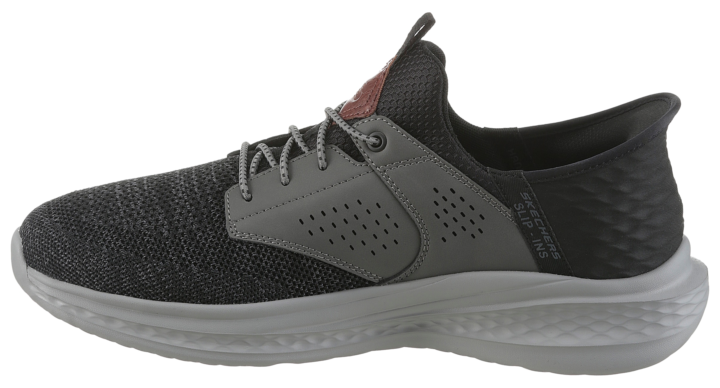 Skechers Slip-On Sneaker »SLADE-CASTER«, Slipper, Sneaker mit Gummizug und Slip-ins