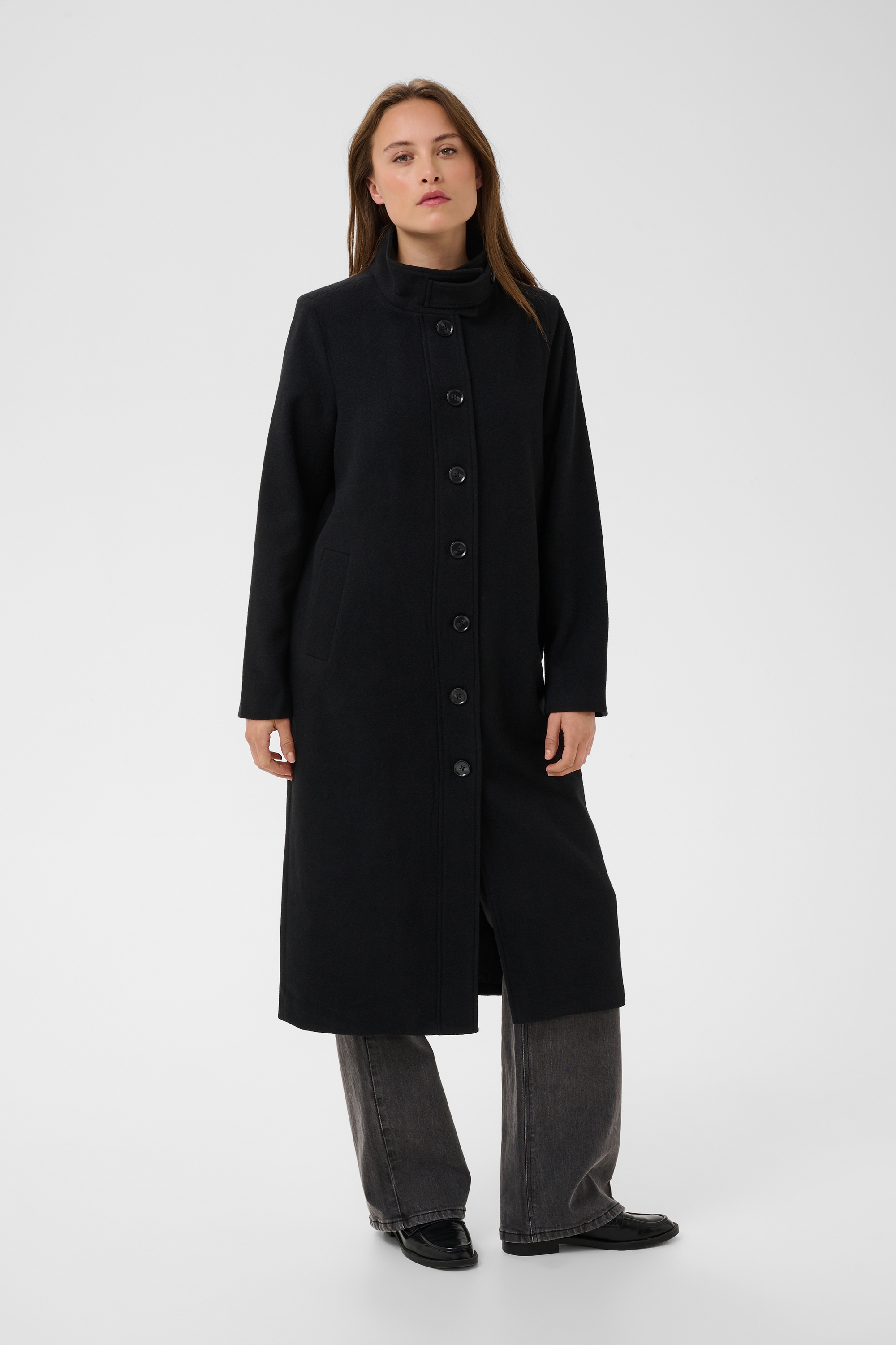 KAFFE Wintermantel »Damen Jacke KAfanny«
