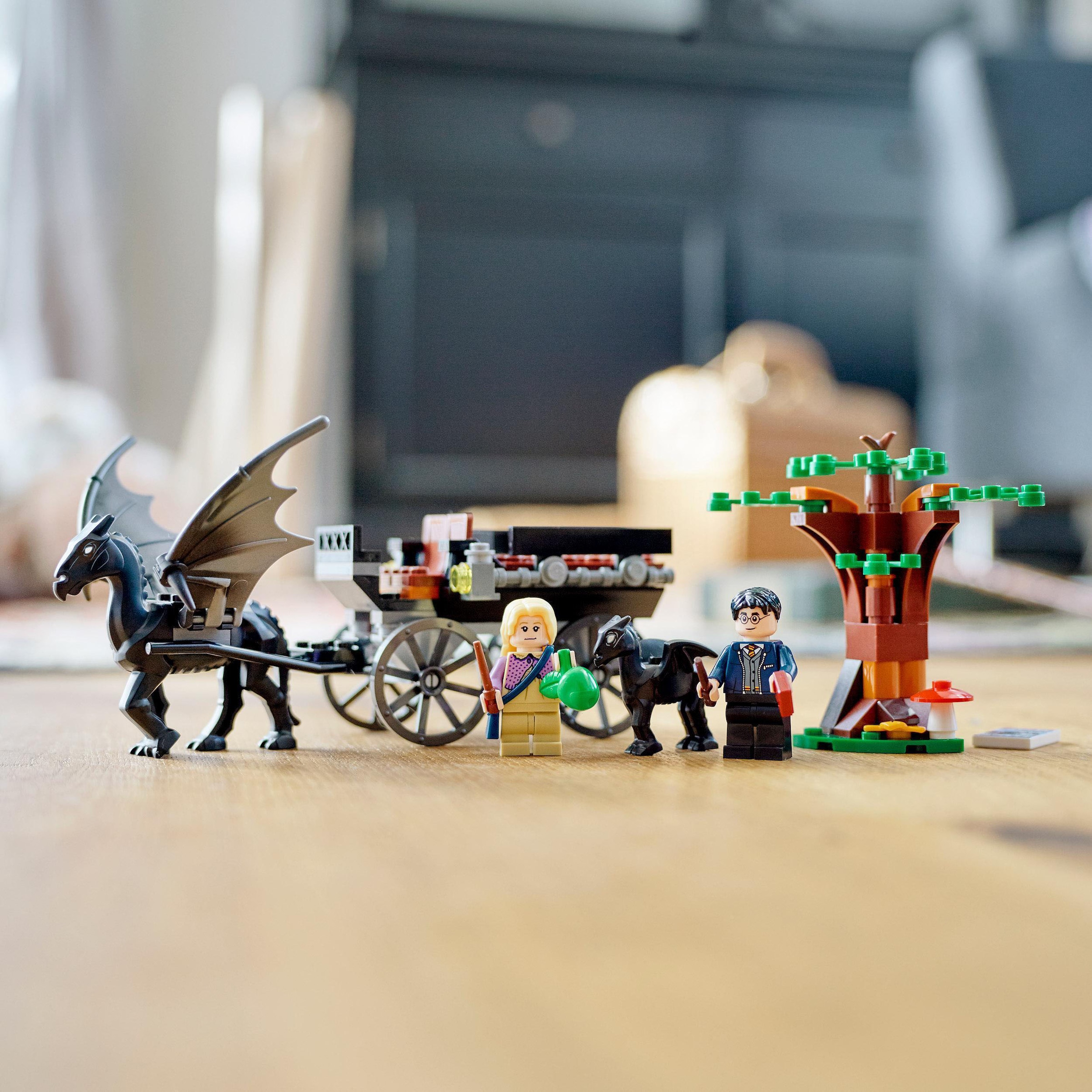 LEGO® Konstruktionsspielsteine »Hogwarts™ Kutsche mit Thestralen (76400), LEGO® Harry Potter™«, (121 St.), Made in Europe