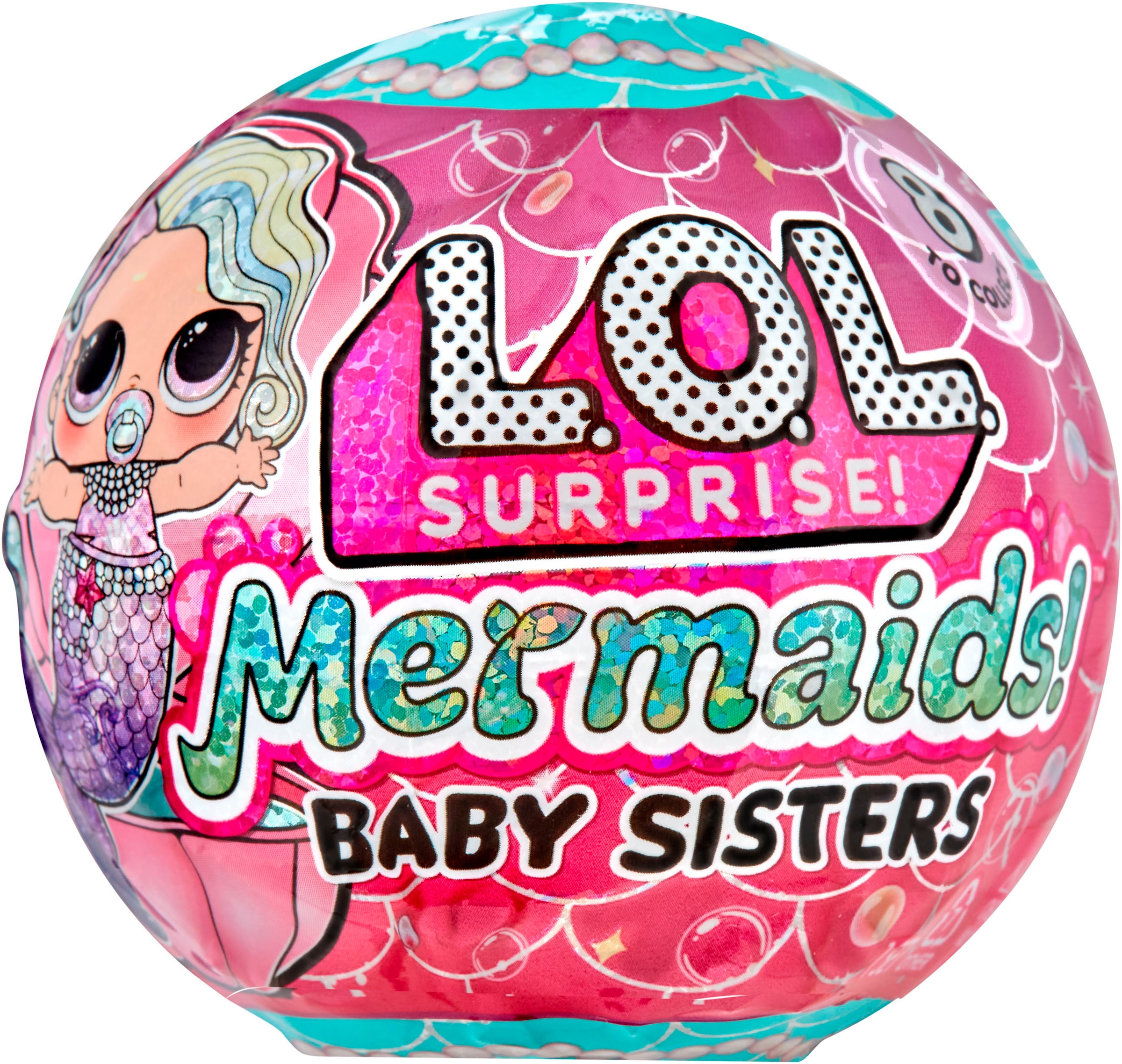 L.O.L. SURPRISE! Anziehpuppe »L.O.L. Surprise Mermaids! Baby Sisters«, sortierte Lieferung