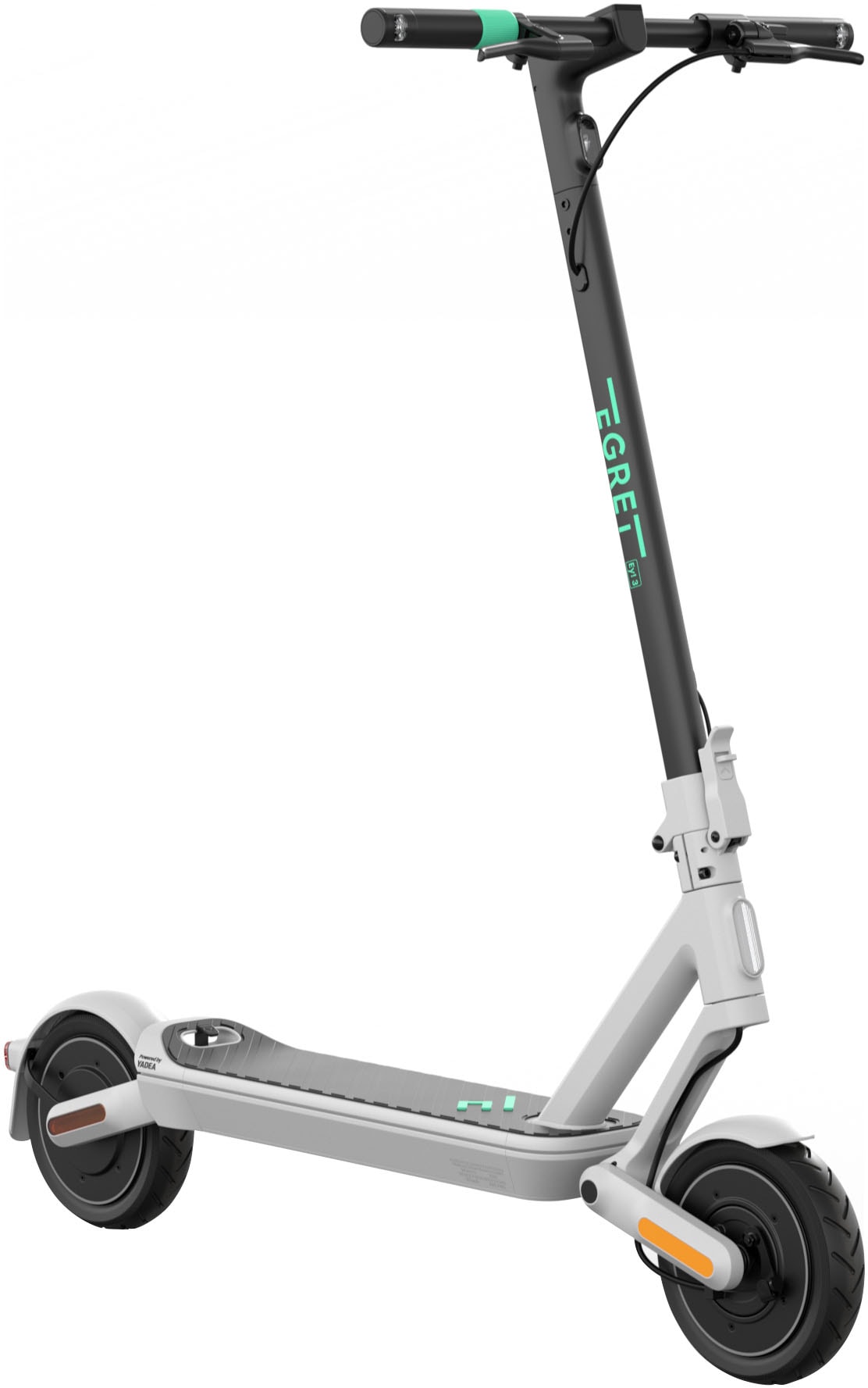 EGRET E-Scooter "Egret Ey 3", B:57,6cm L:118cm, grau, Roller, Electric Scooter, mit Straßenzulassung, bis zu 30 km Reichweite