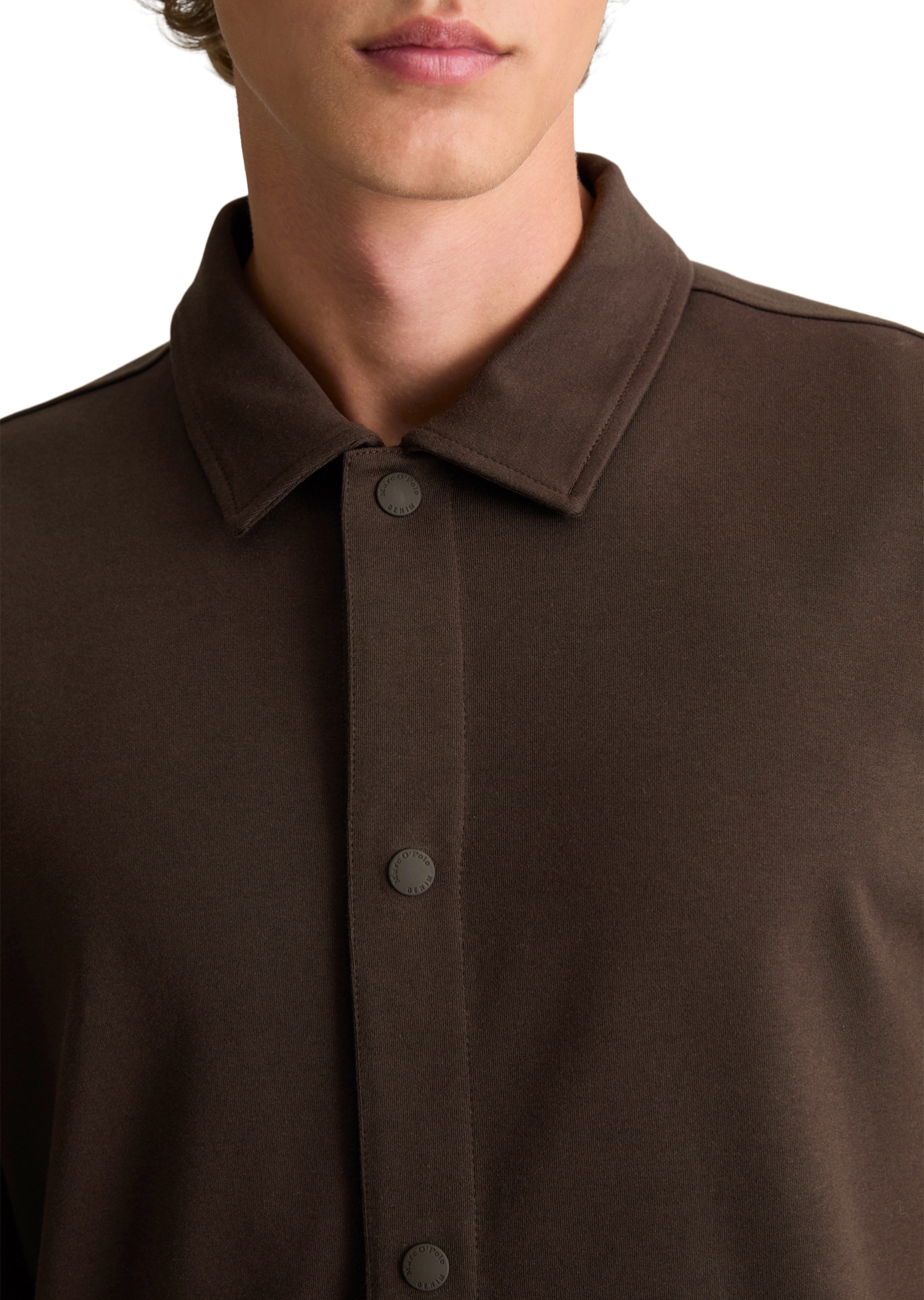 Marc O'Polo DENIM Kurzjacke »aus schwerem Interlock Jersey«