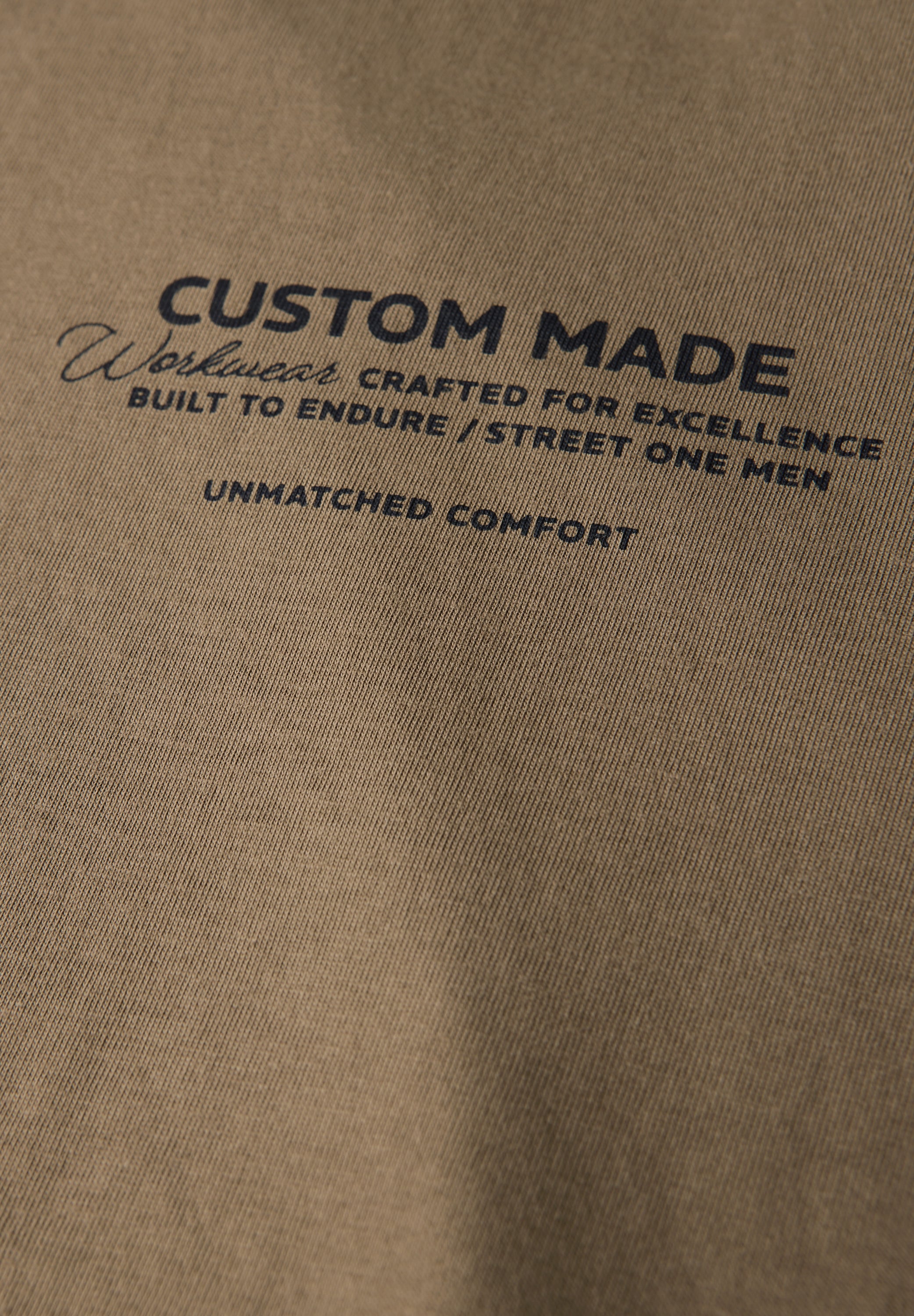 STREET ONE MEN T-Shirt, aus reiner Baumwolle