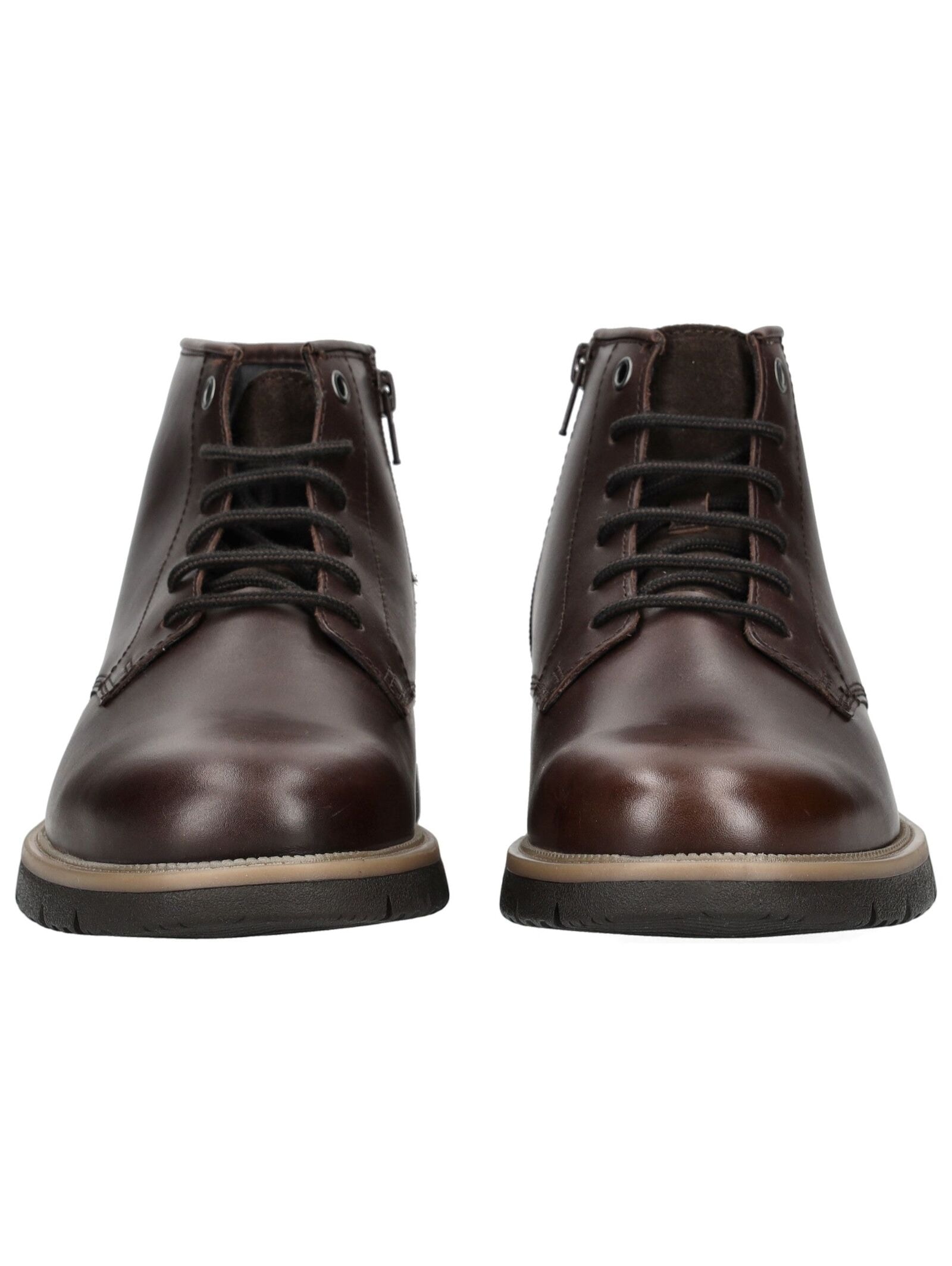 Geox Schnürstiefelette »Geox Stiefelette Leder/Textil«
