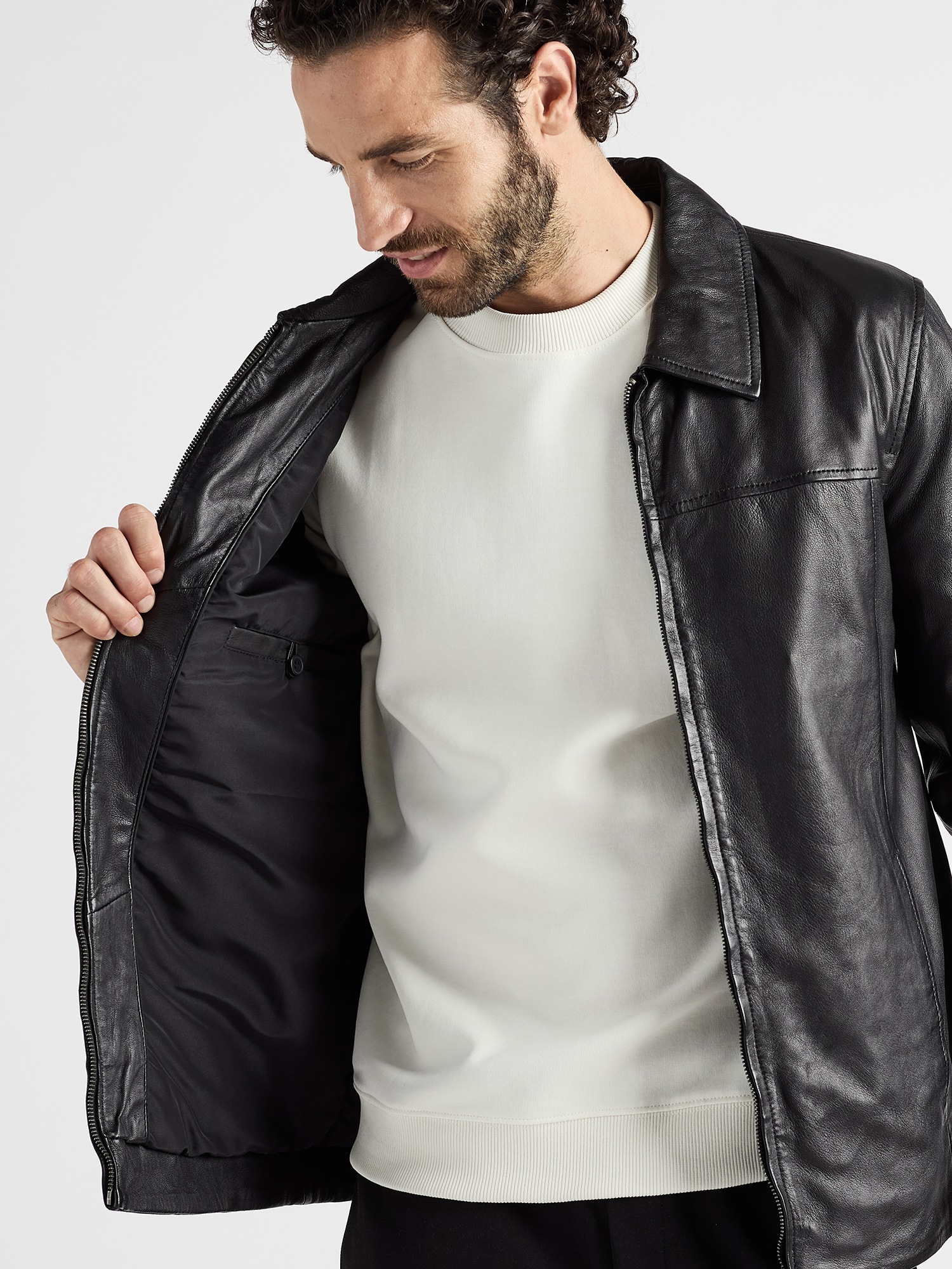 JCC Lederjacke »Saros«