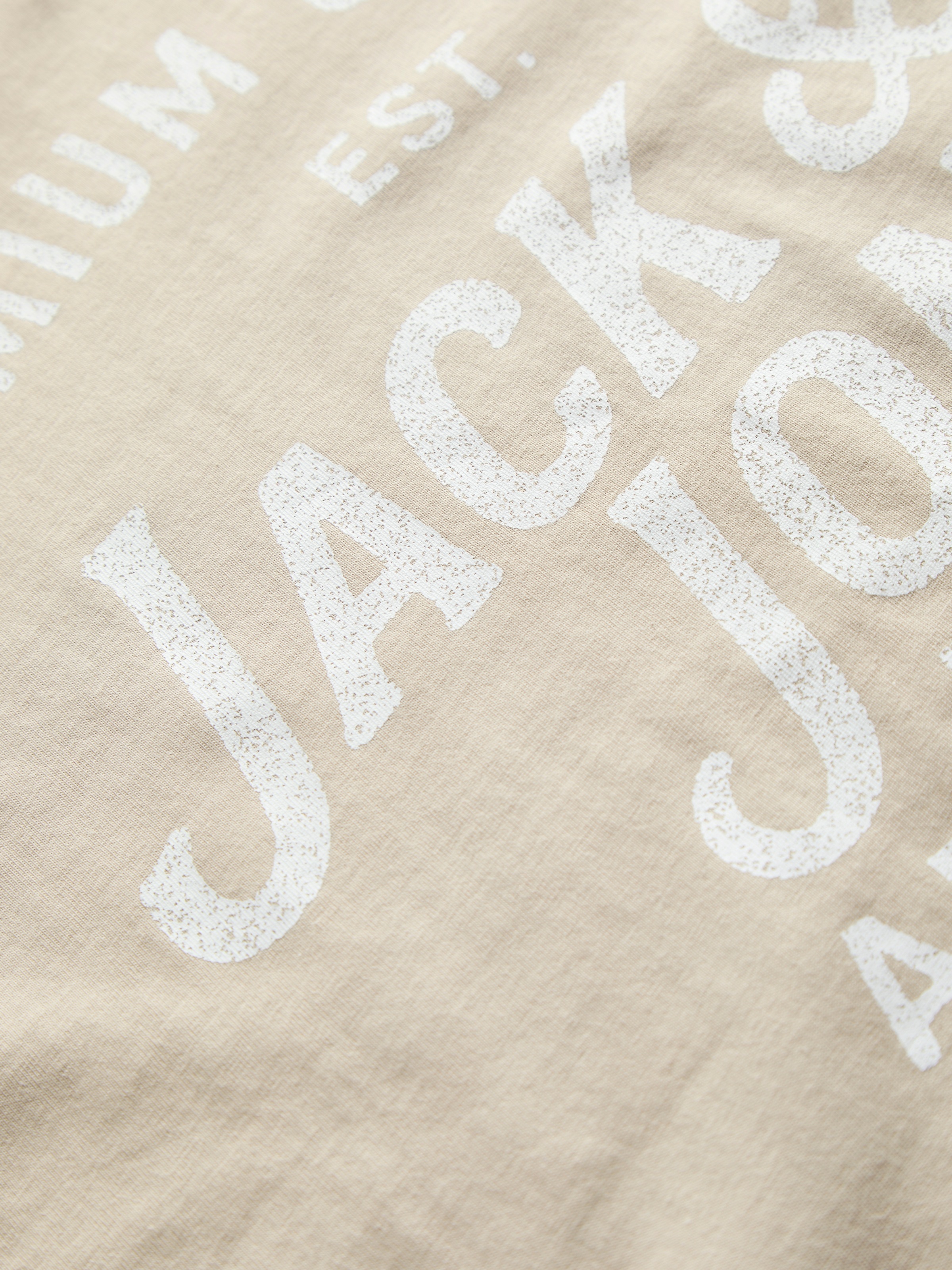 Jack & Jones PlusSize T-Shirt »JPRBLUZANE SS TEE FST PLS« mit Logo Schriftzug