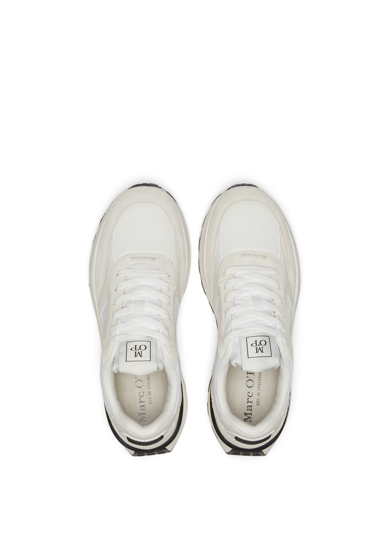 Marc O'Polo Sneaker »aus Leder-Polyester-Mix«