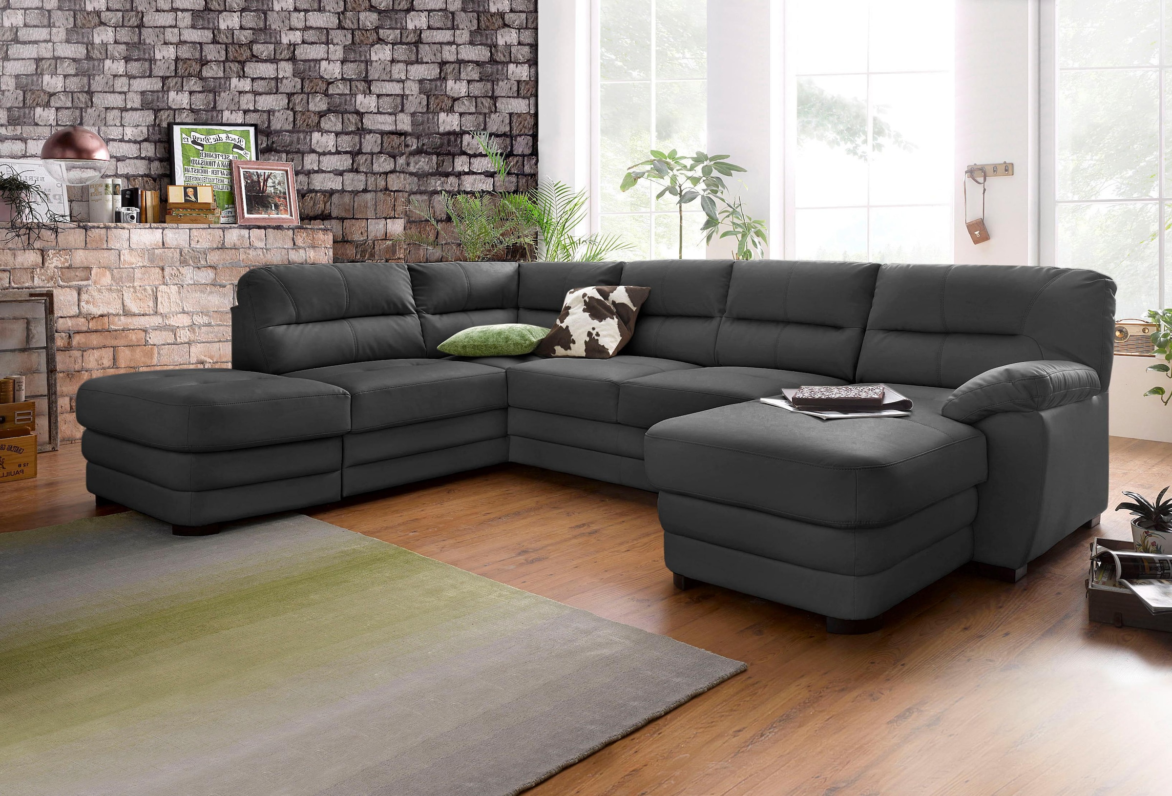 COTTA Sofa »Royale U-Form« patogi su miegoji...