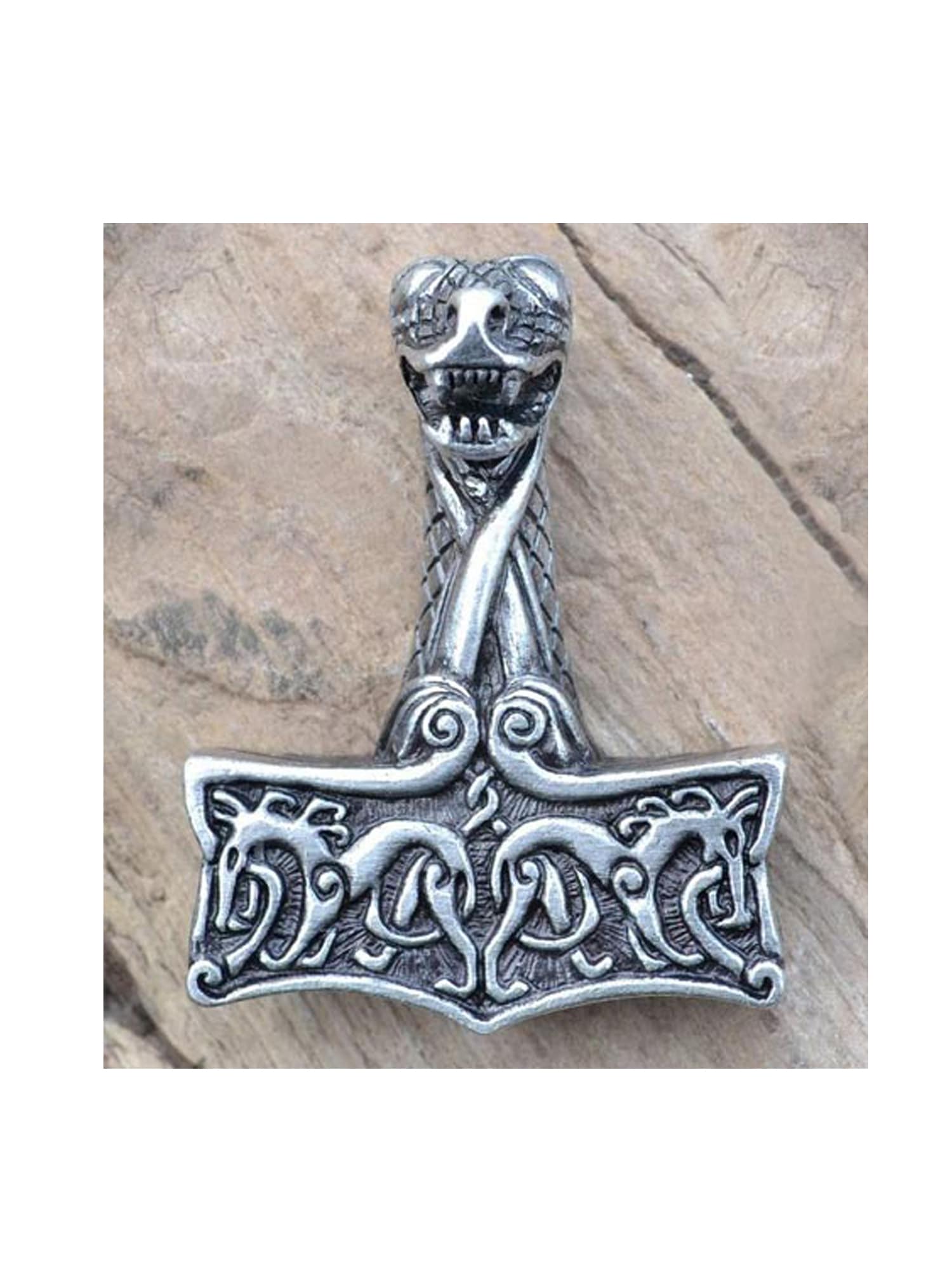 Adelia´s Amulett »Amulett Anhänger Das Erbe der Nordländer Oseberg Thors Hammer«, Oseberg Thors Hammer - Segen und Schutz