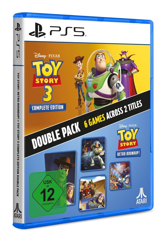 ATARI Spielesoftware »Toy Story: Retro Roundup! + Toy Story 3 Complete Edition Double Pack« PlayStation 5