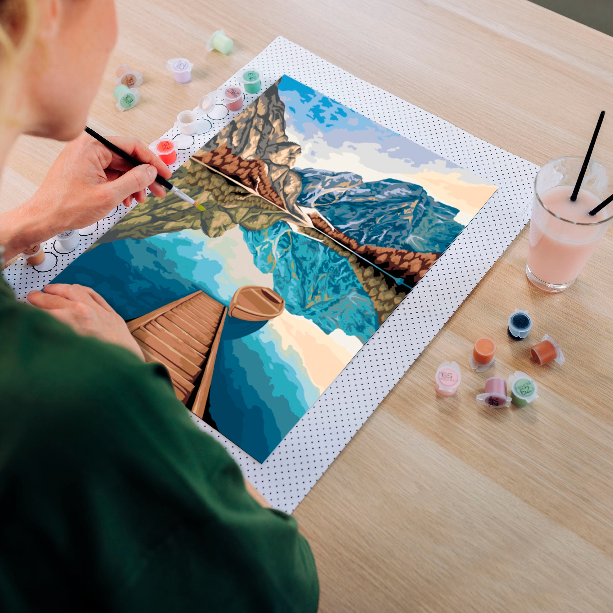 Ravensburger Malen nach Zahlen »CreArt, Leinwand Seeblick«, Made in Europe