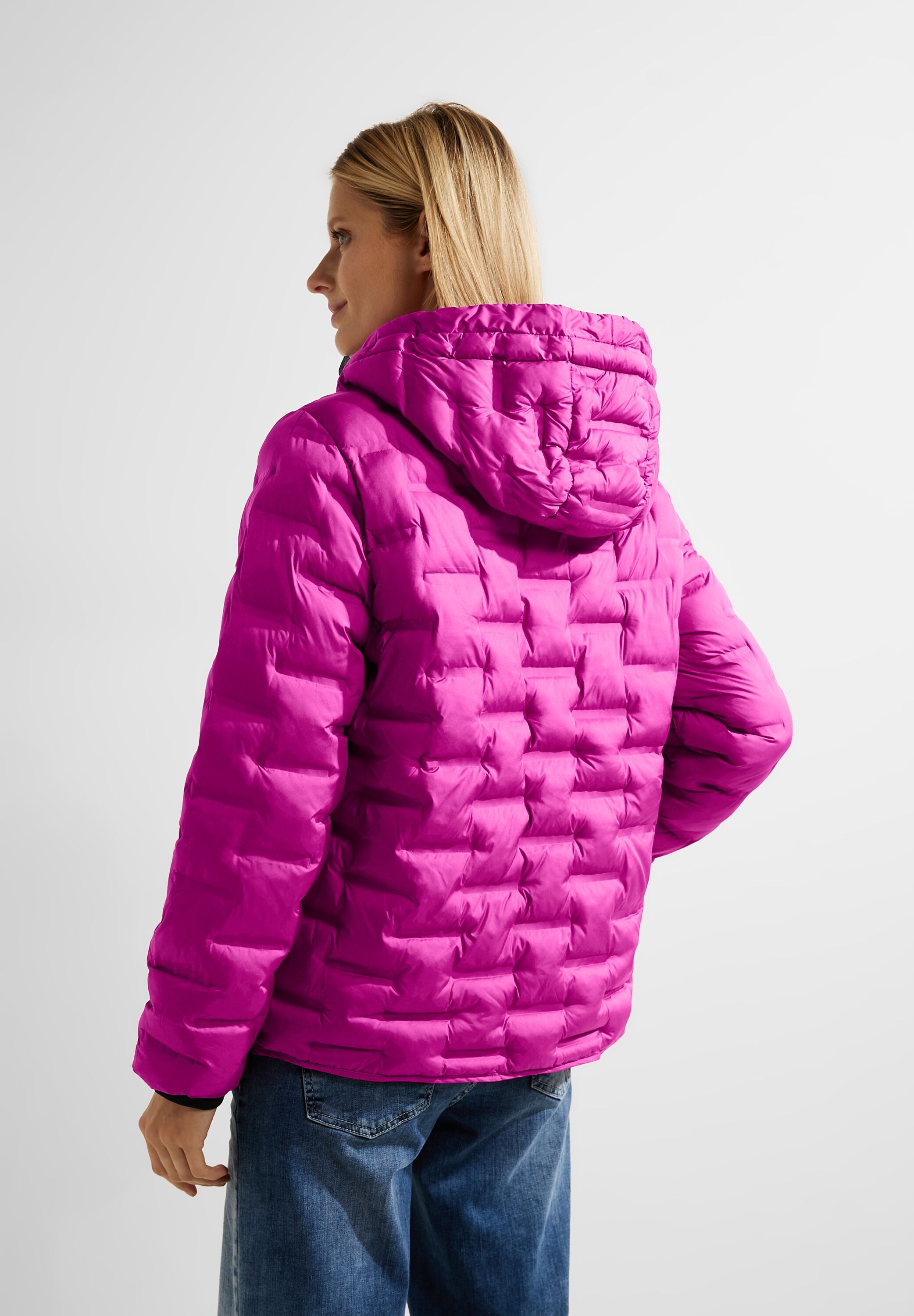 Cecil Steppjacke, mit Kapuze, mit Kapuze