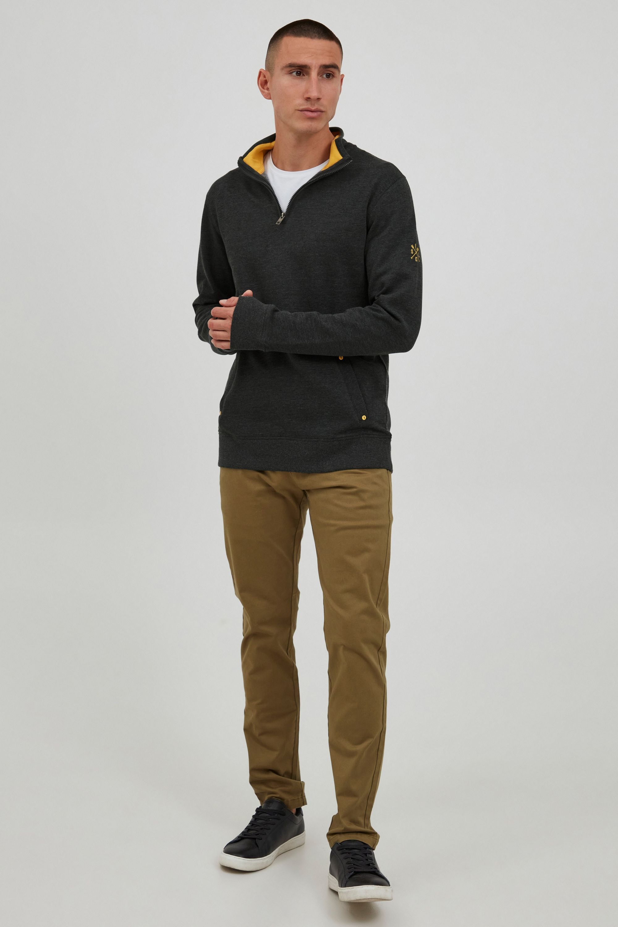 !Solid Longpullover »Sweatshirtpullover SDKaran«