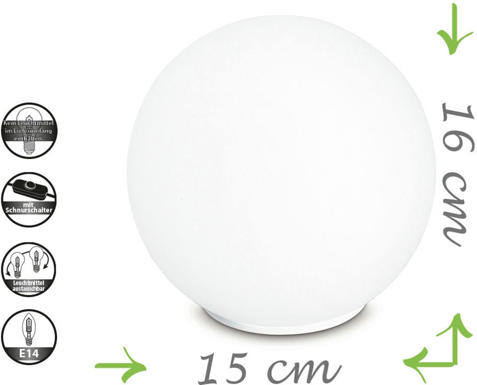 ECO-LIGHT Tischleuchte »City«, Leuchtmittel E14 | ohne Leuchtmittel