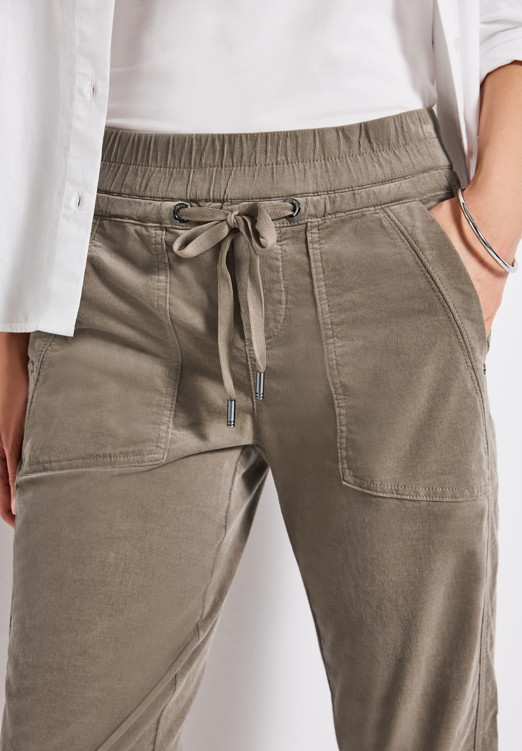 STREET ONE Cordhose »Style Bonny«, mit Taschen