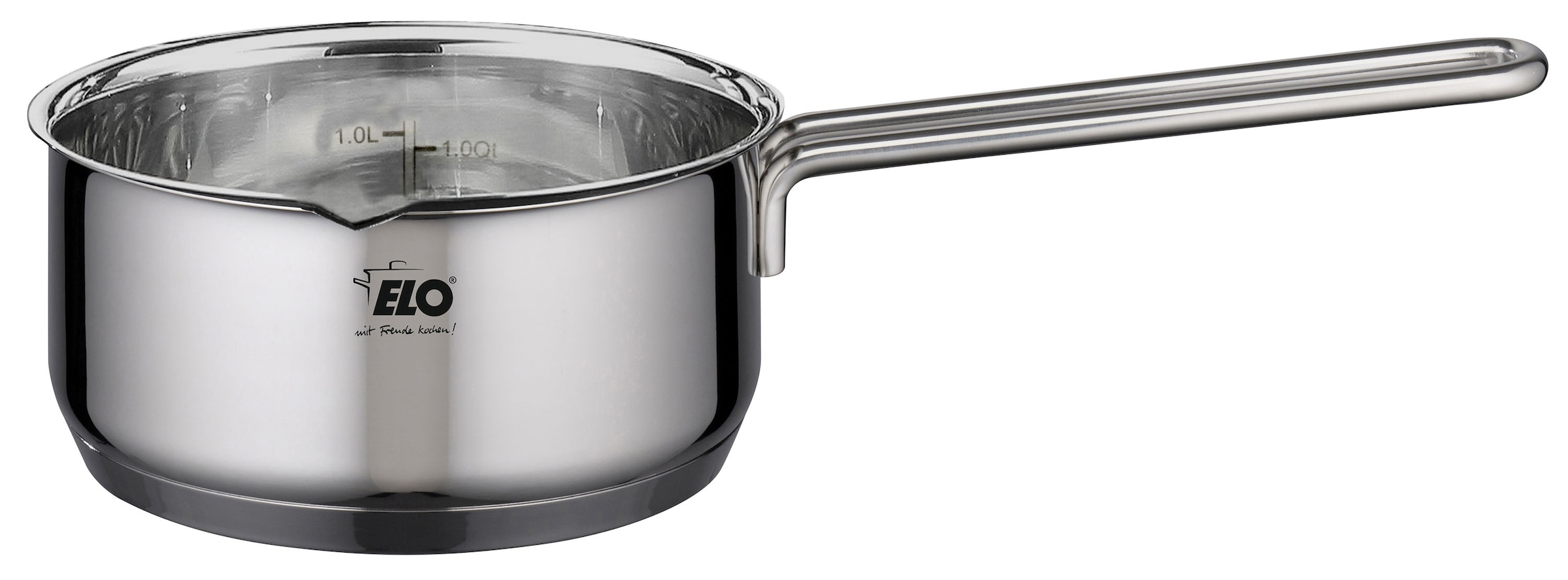Elo Topf-Set »Rubin« Set, Bratentopf 20cm, Fleischtopf 16/20cm, Kasserolle 16cm, Gemüsetopf24 cm, 9 Stk. tlg. Edelstahl 18/10