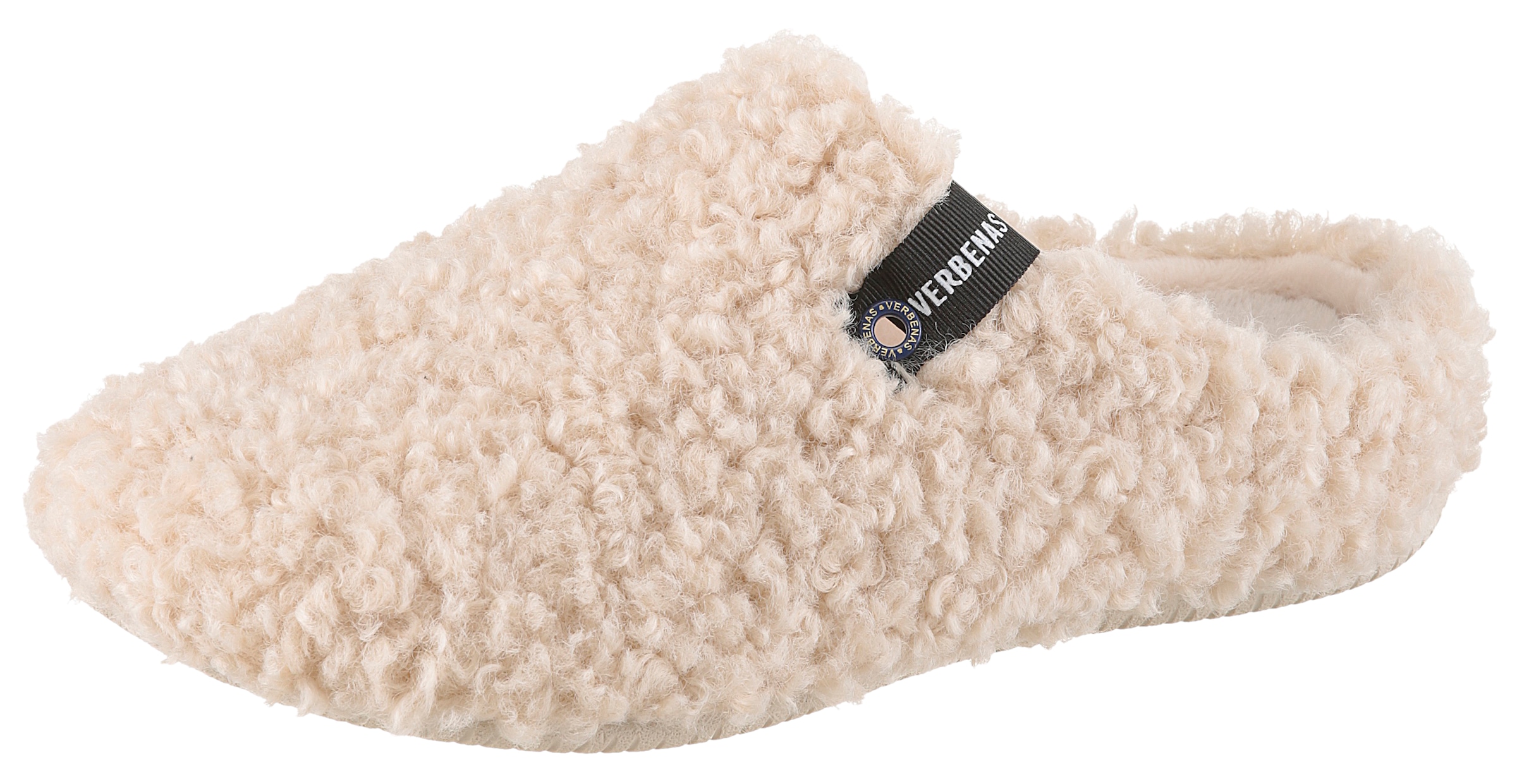 VERBENAS Pantoffel, Hausschuh, Homeslipper, Clog in kuscheliger Optik günstig online kaufen
