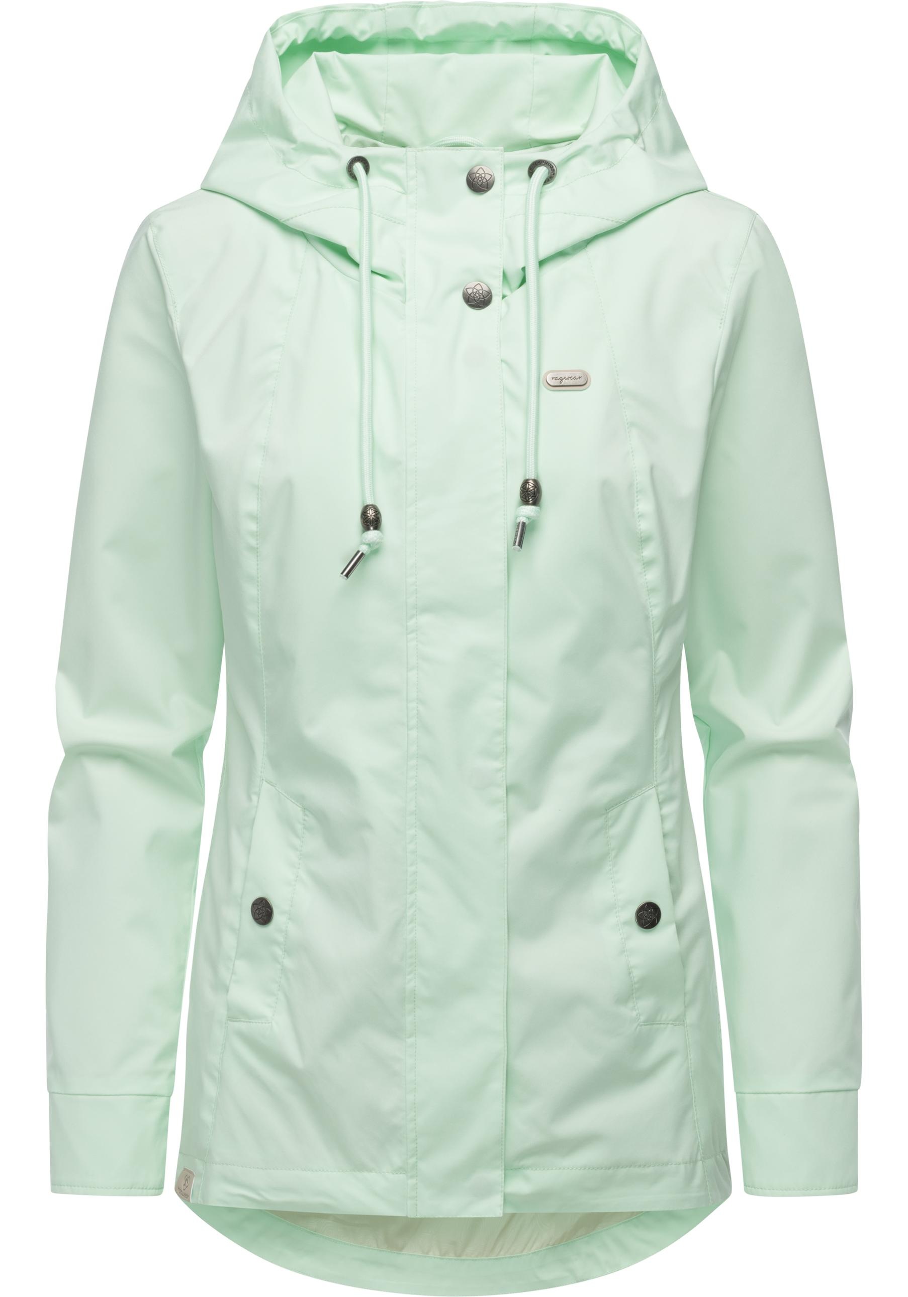 Ragwear Outdoorjacke "Alvena Summer YOUMODO" mit Kapuze Wasserdichte und atmungsaktive Übergangsjacke