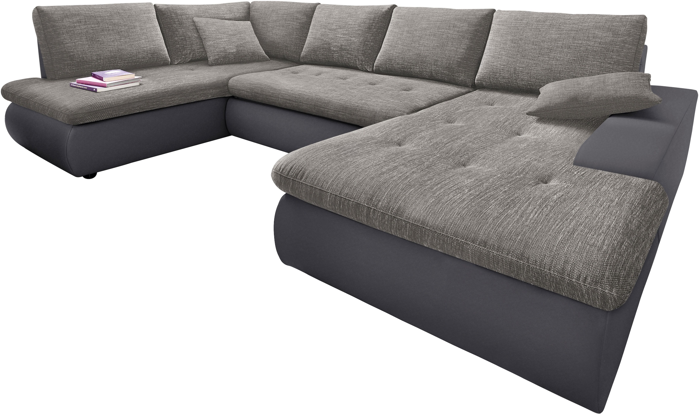 TRENDMANUFAKTUR  Sofa »Indie U-Form« patogi su miegojim...